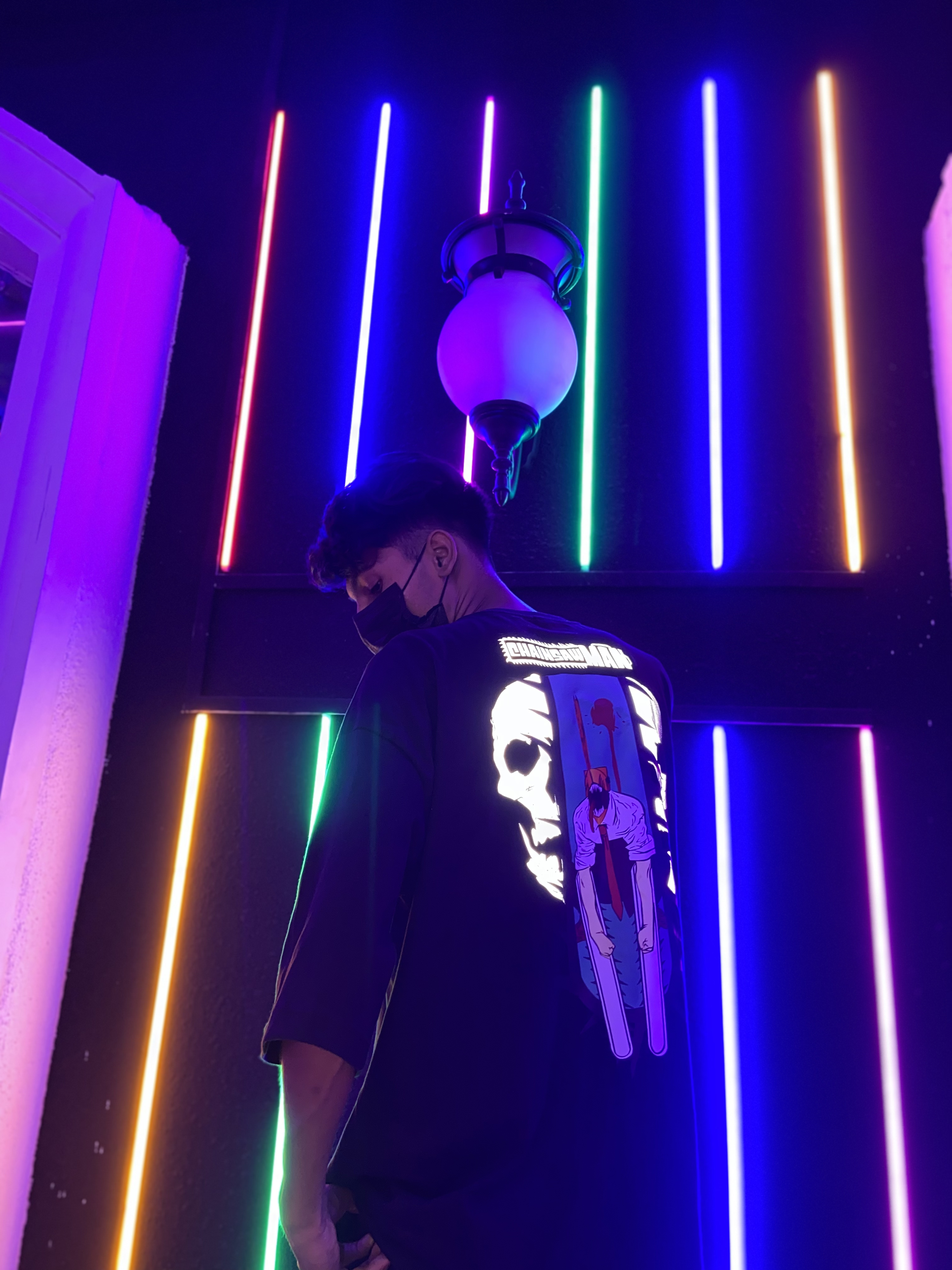 Chainsawman Oversize Reflective T-shirt