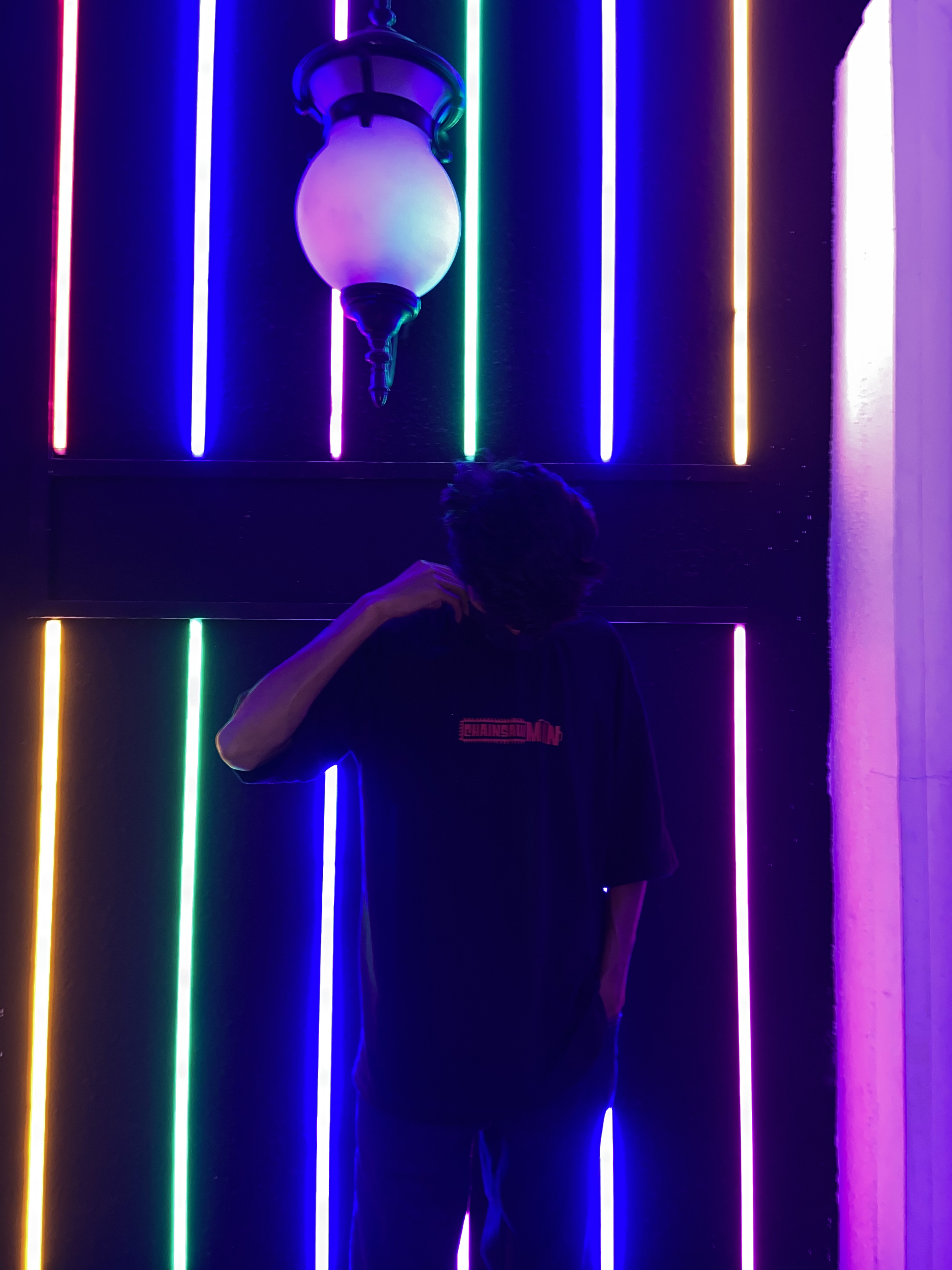 Chainsawman Oversize Reflective T-shirt