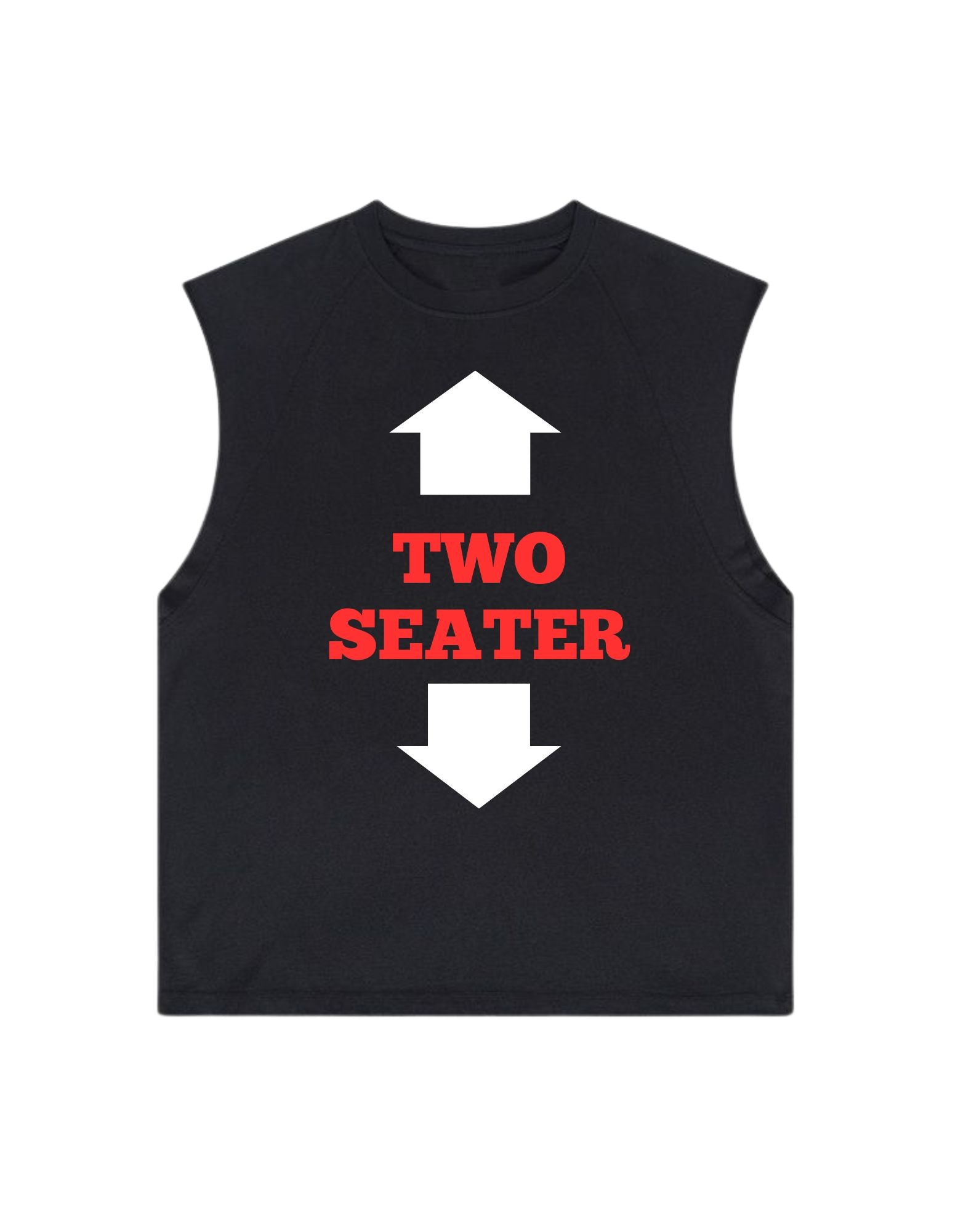 "TWO SEATER" Vest Tank Unisex