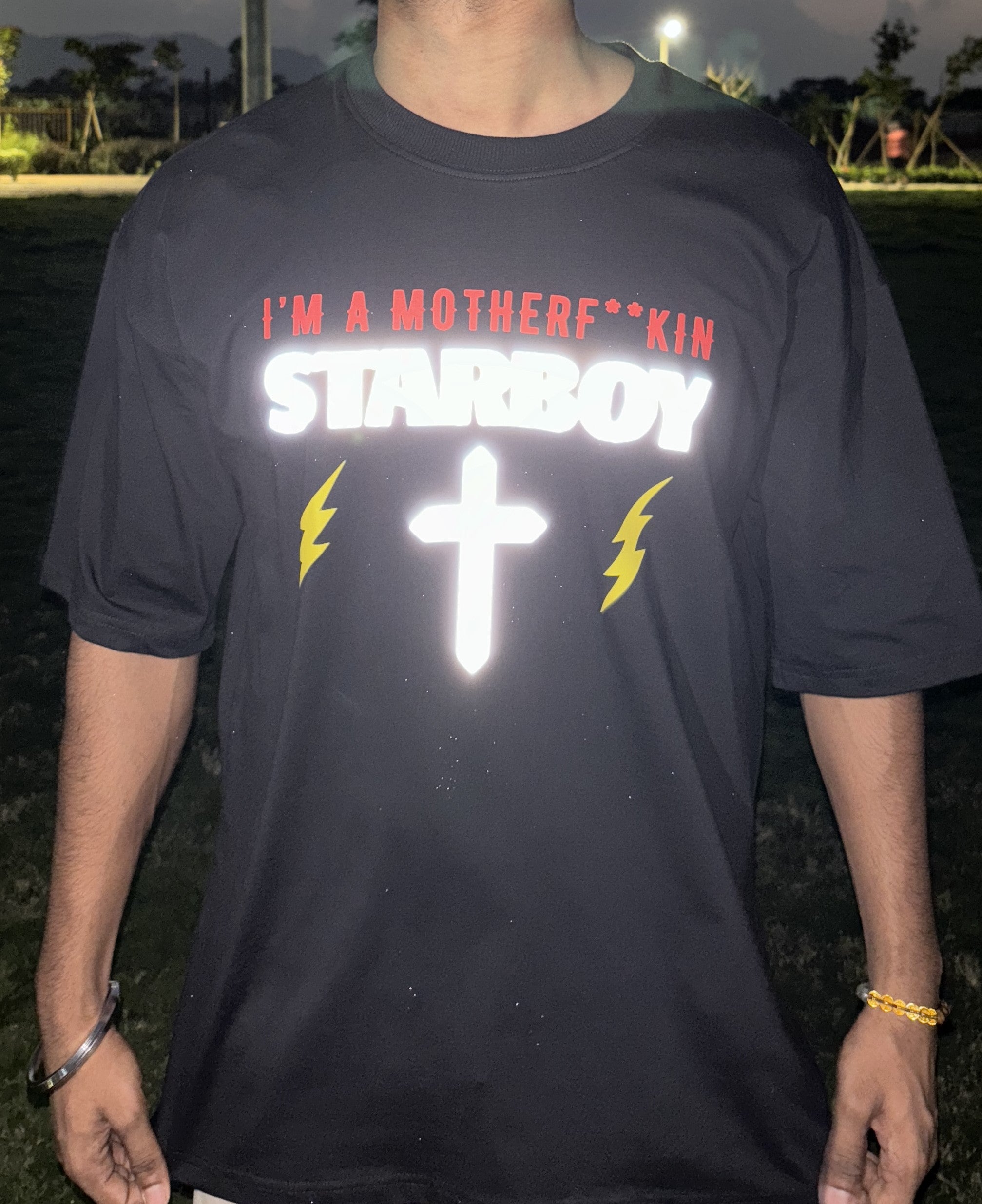 The Weeknd Starboy Reflective T-Shirt