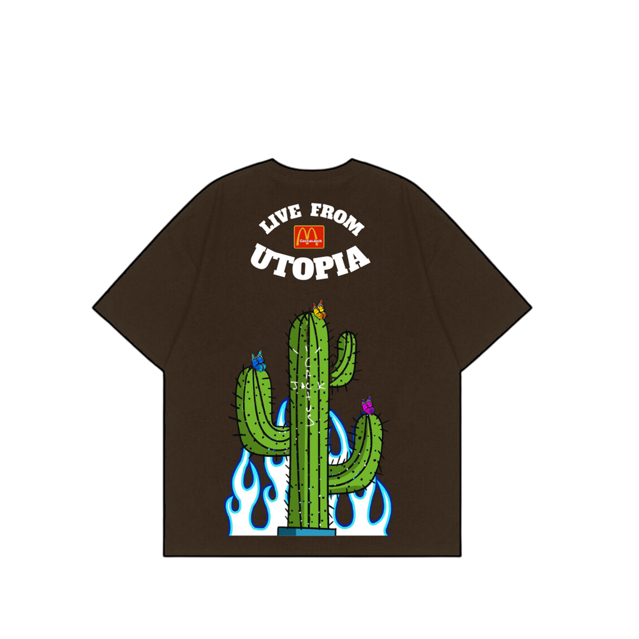 Travis Scott : Cactus Jack Utopia Oversize Unisex T-shirt