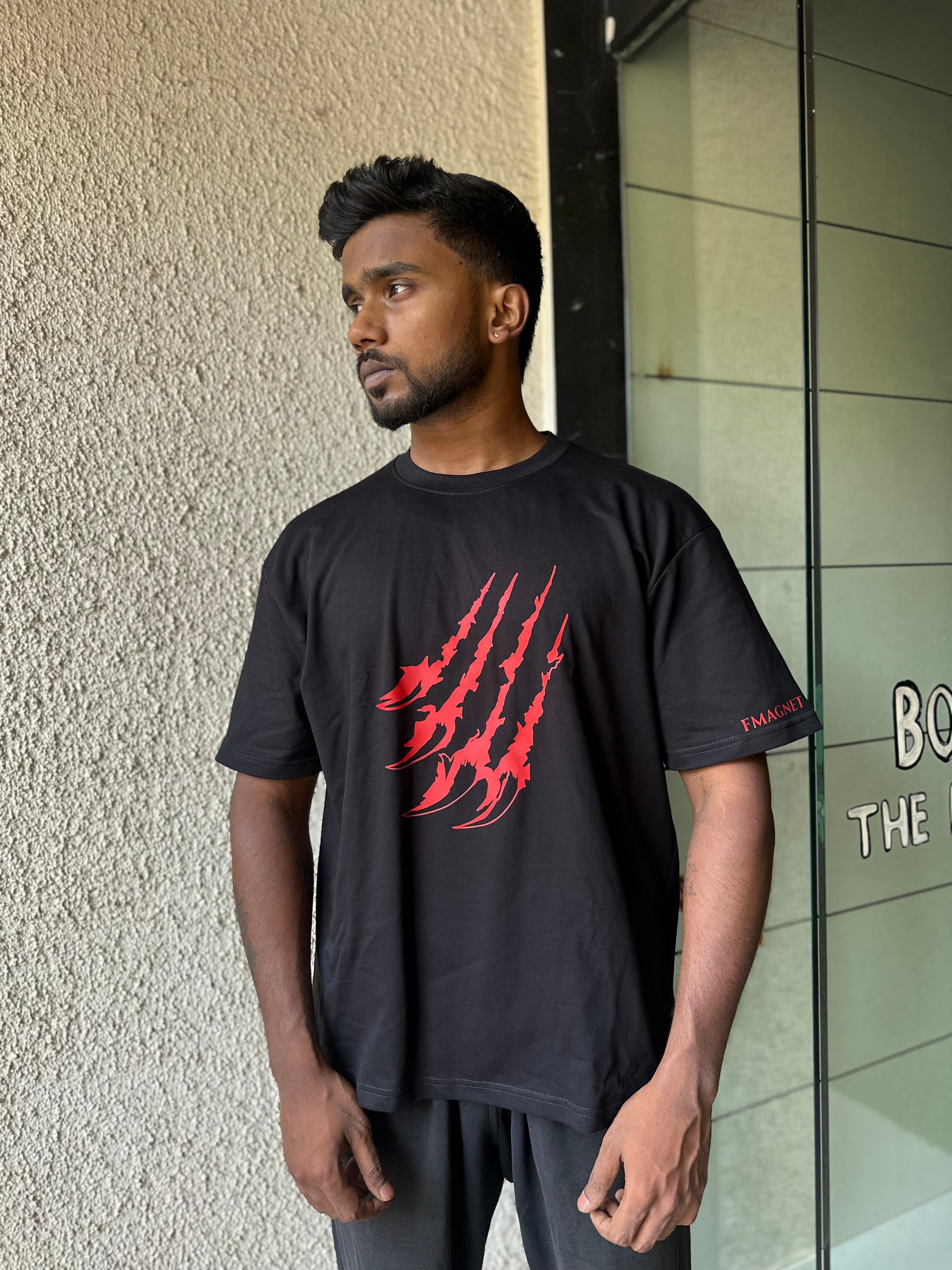 Courage Bear Oversized Tshirt