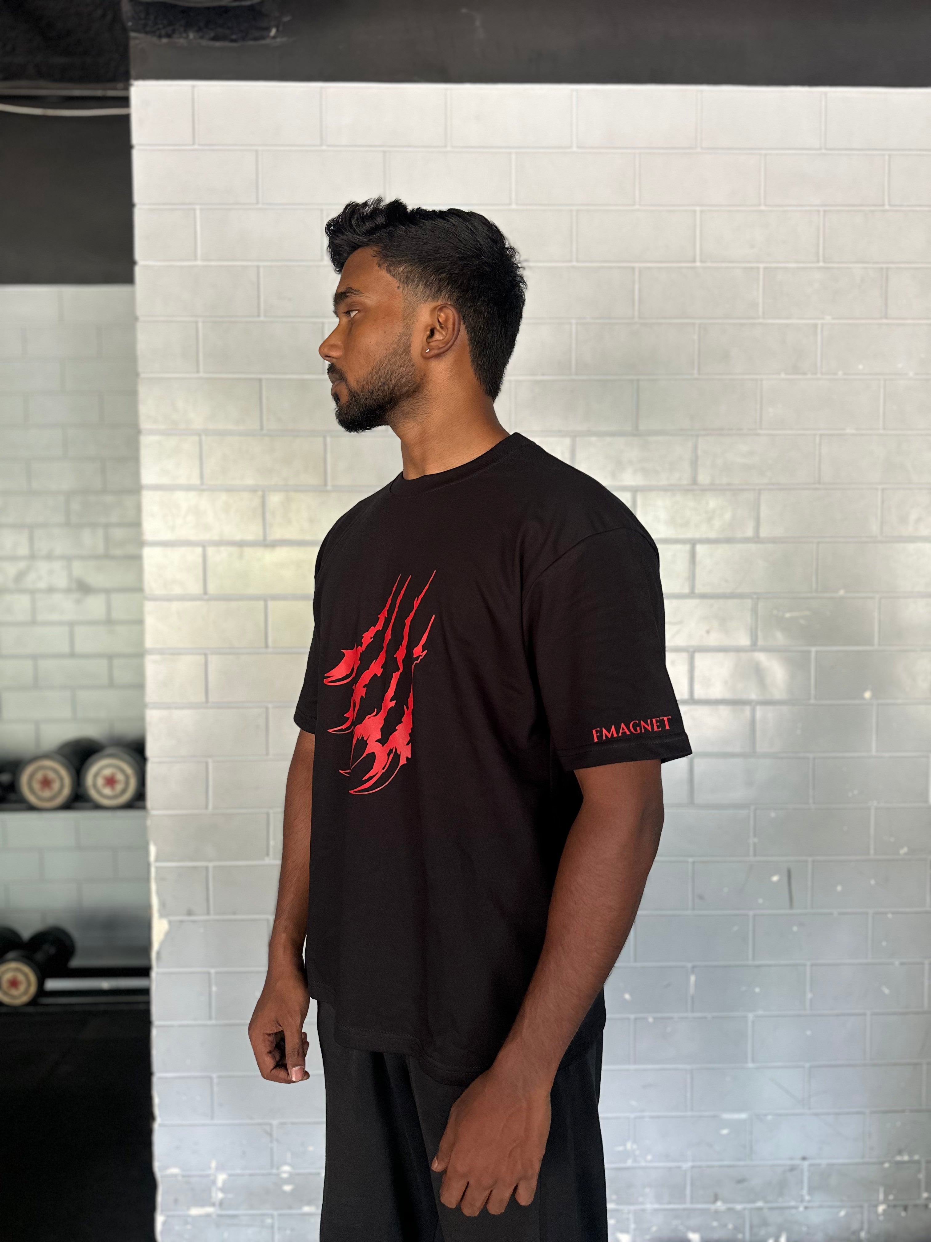 Courage Bear Oversized Tshirt