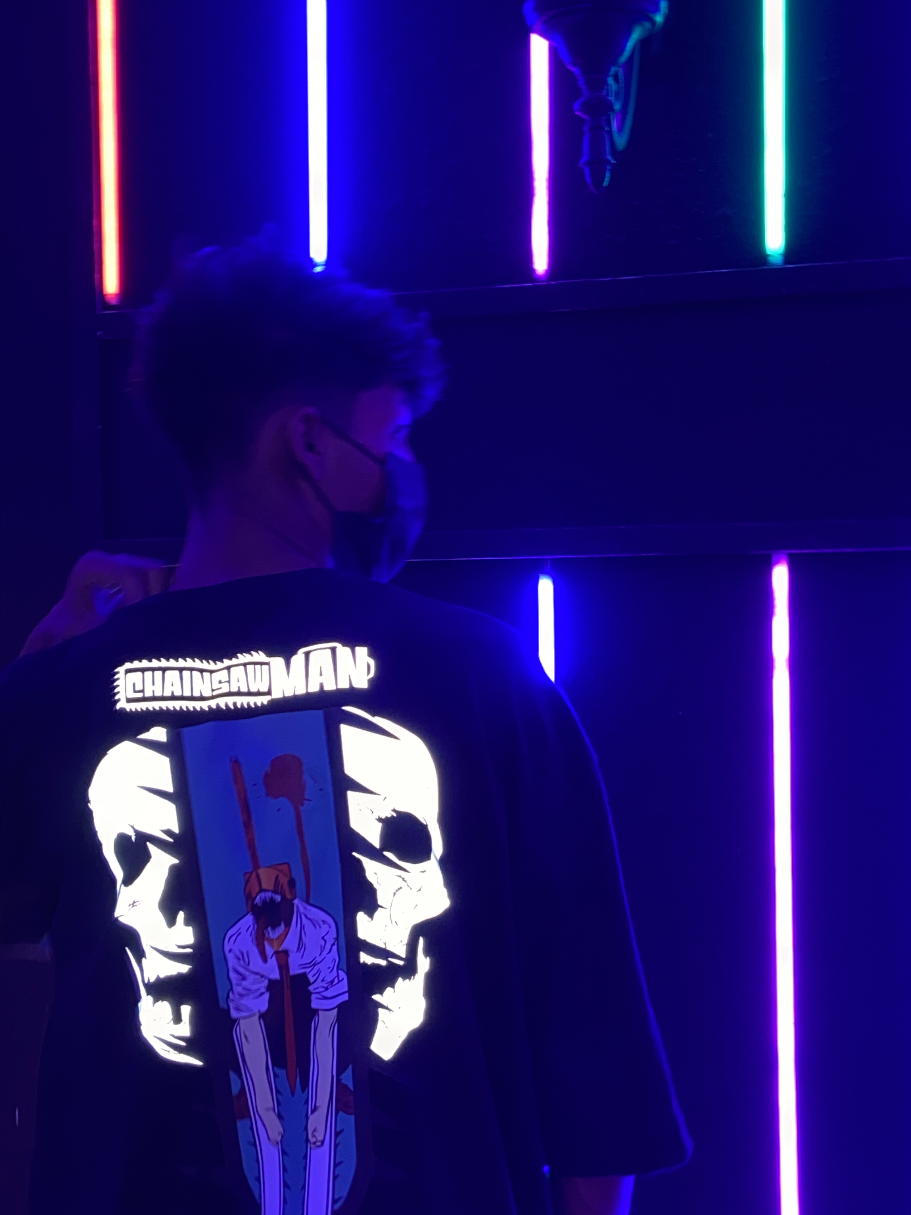 Chainsawman Oversize Reflective T-shirt