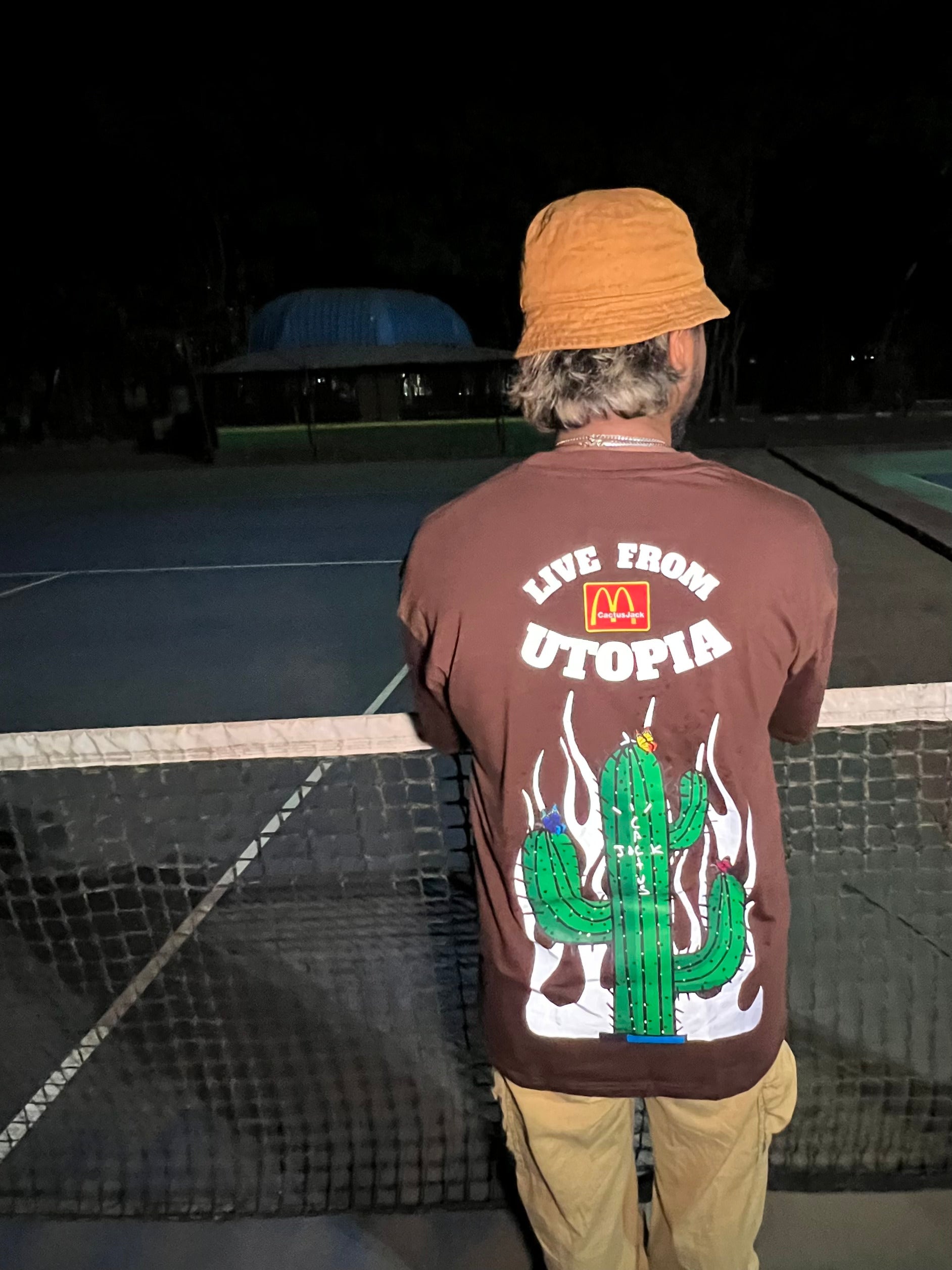Travis Scott : Cactus Jack Utopia Oversize Unisex T-shirt