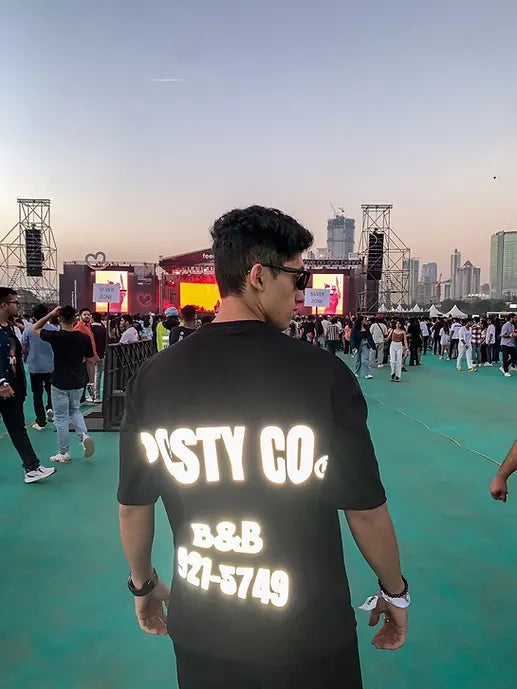 Post Malone Reflective Oversize T-shirt