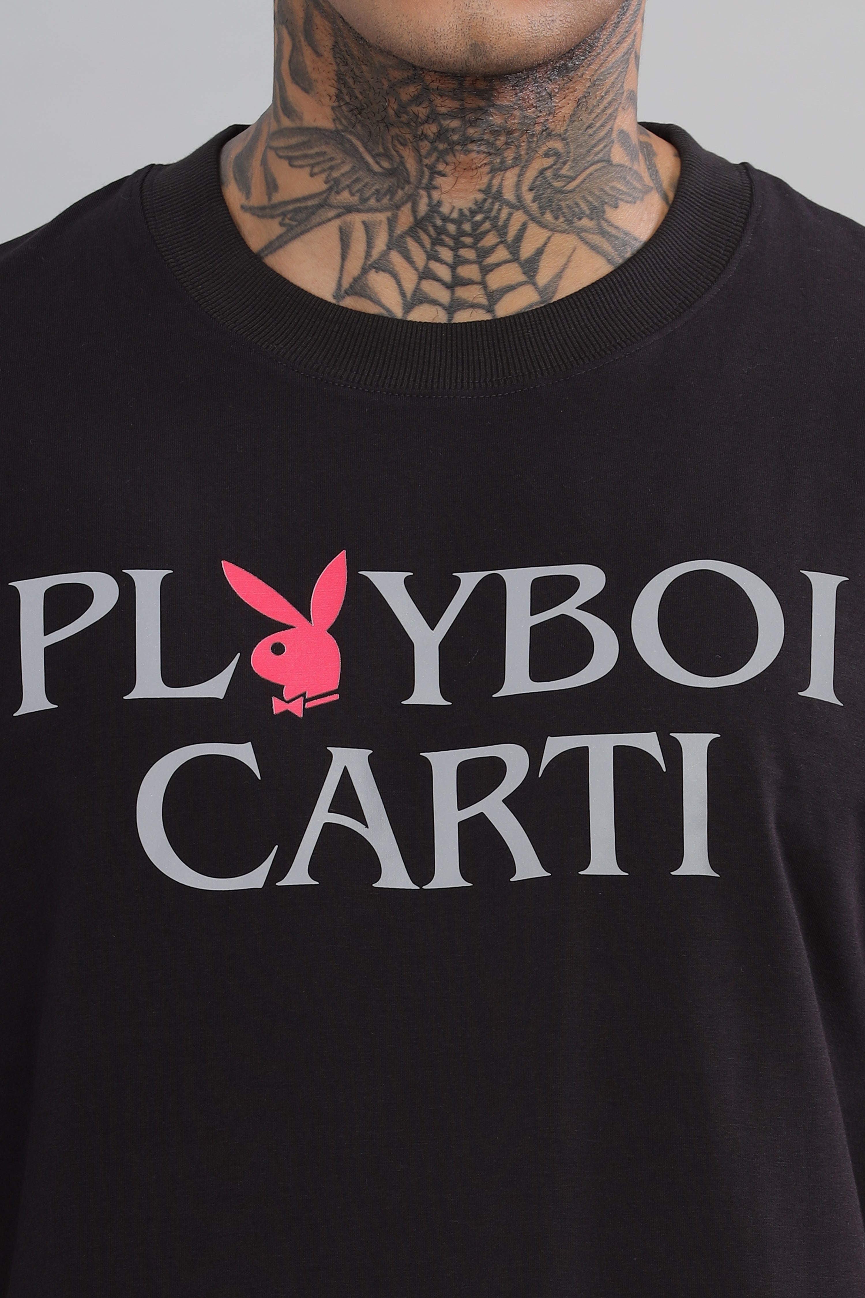 Playboi Carti Reflective Oversize Tee