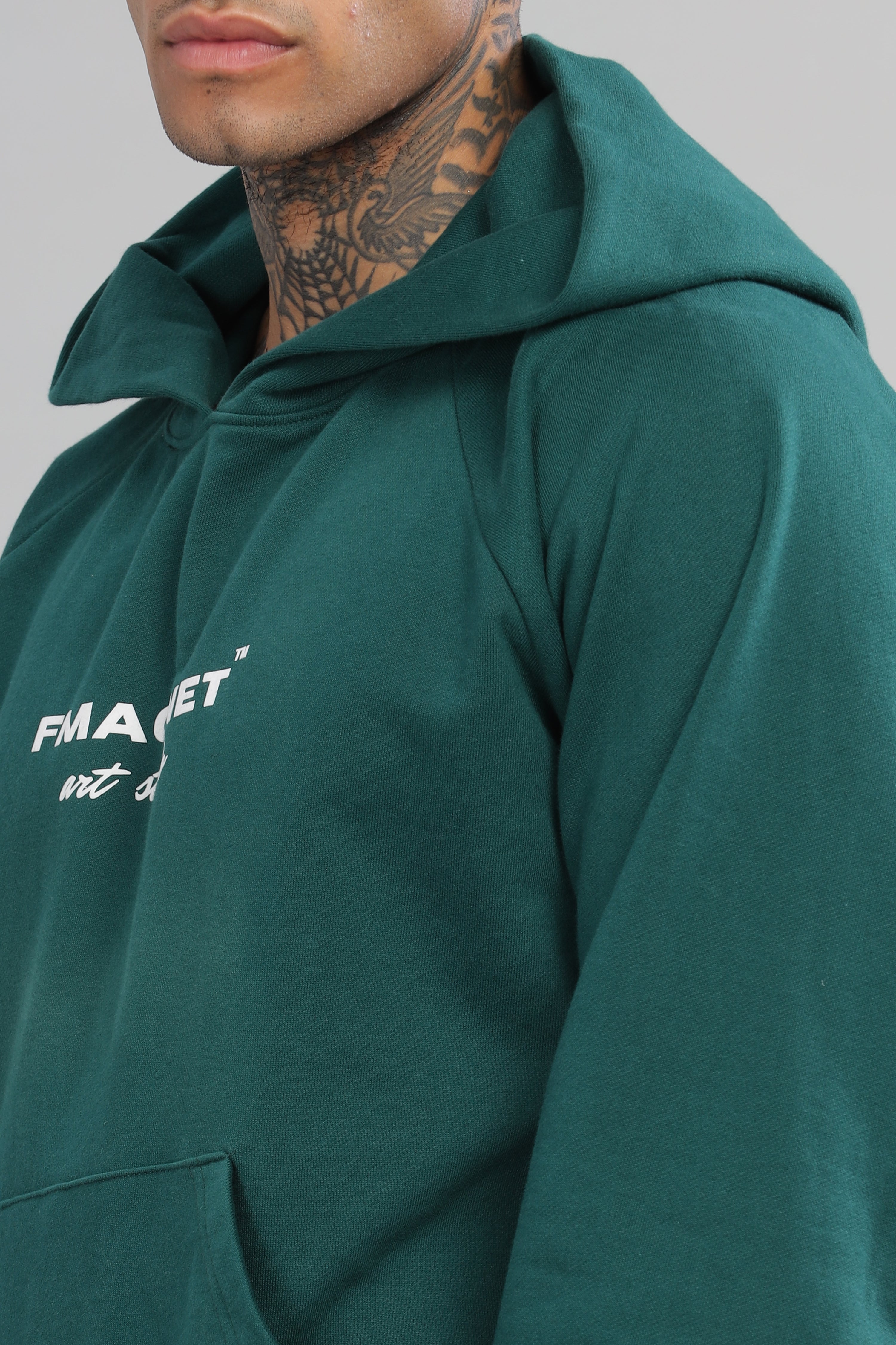 Emerald Green Heavyweight Unisex Hoodie