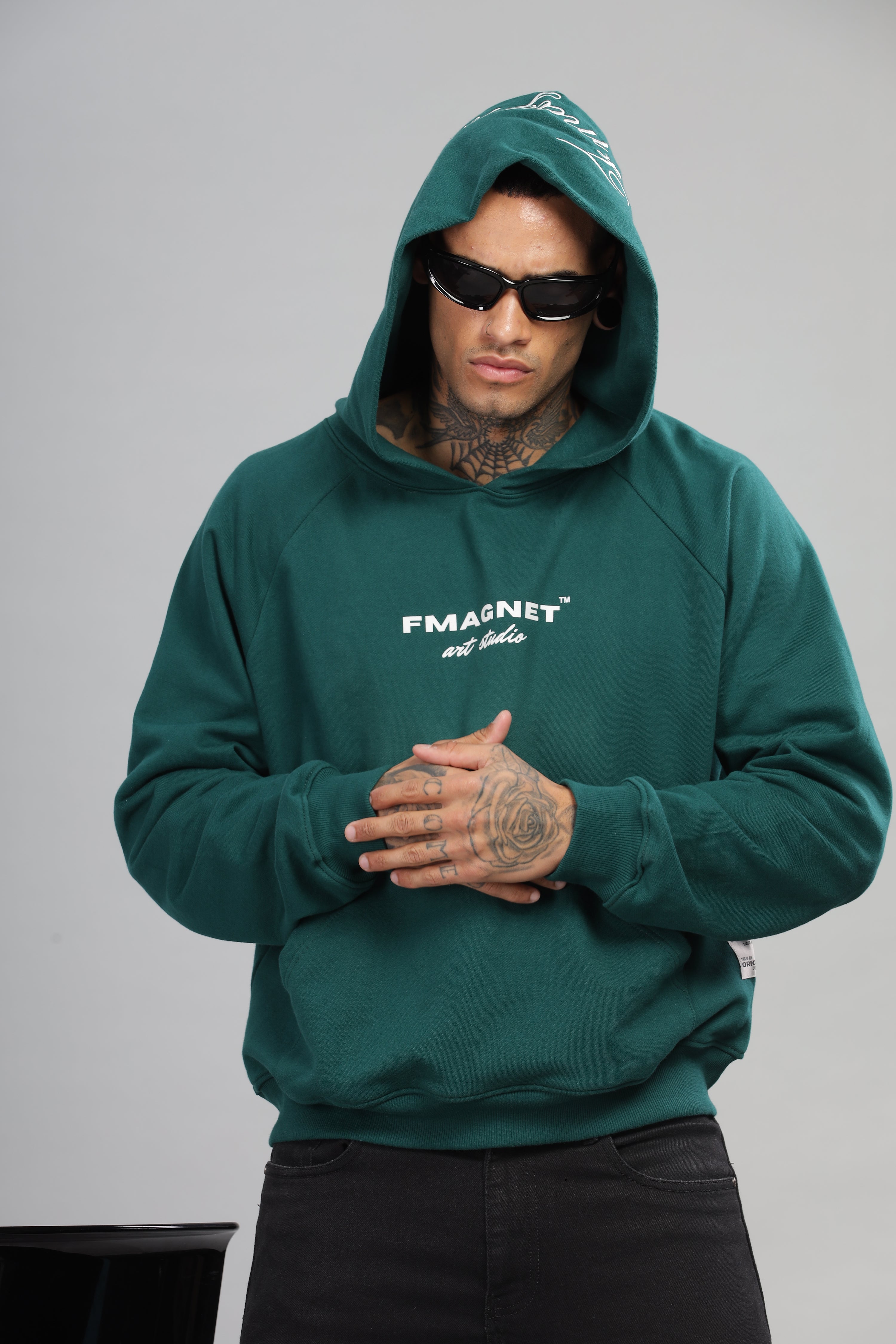 Emerald Green Heavyweight Unisex Hoodie