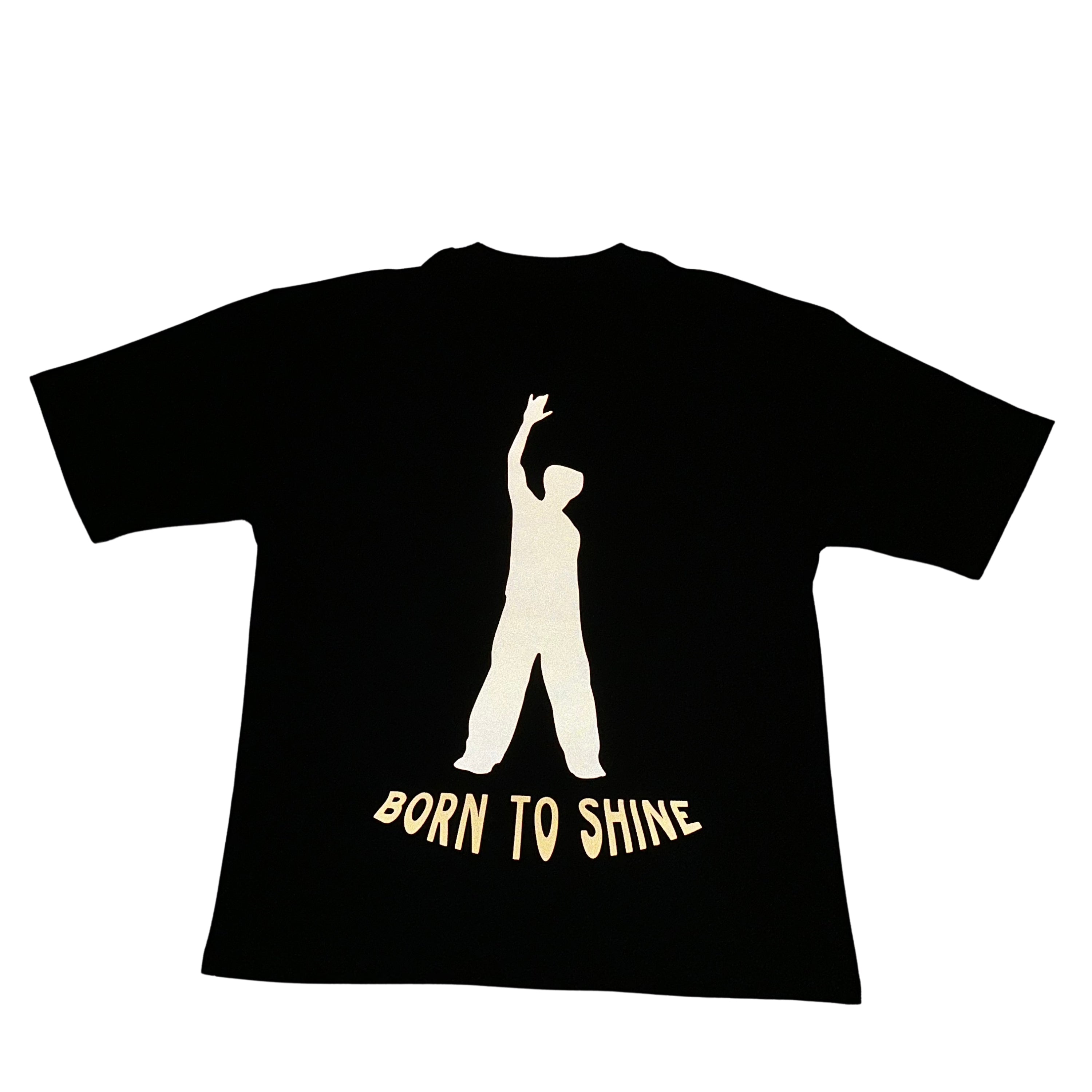 Born To Shine Diljit Dosanjh Reflective Oversize T-Shirt