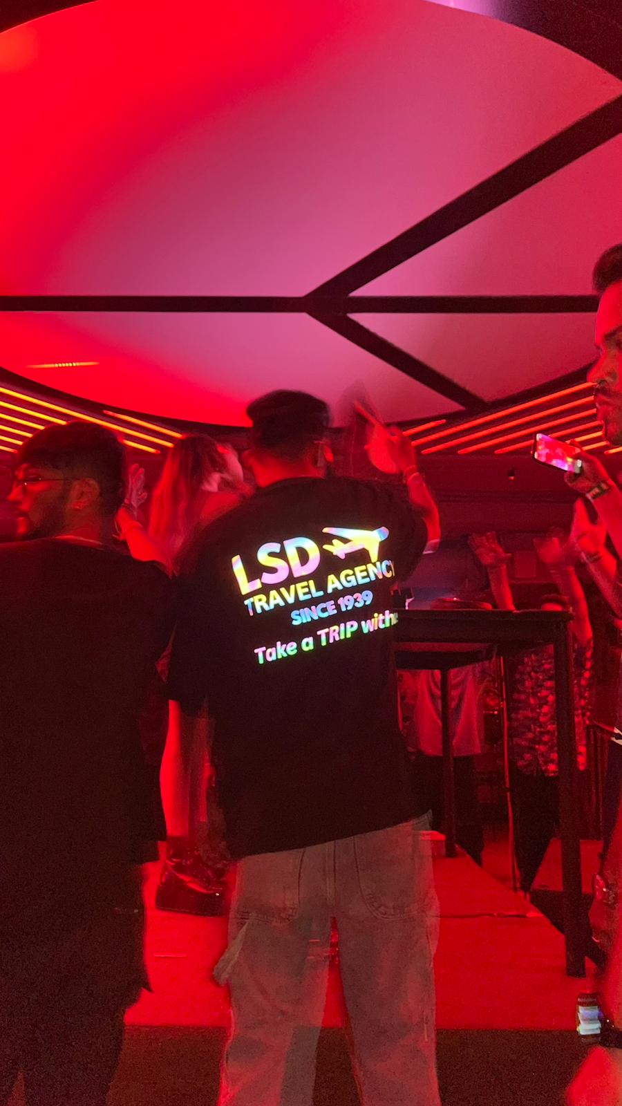 LSD Acid Trip Reflective T-shirt