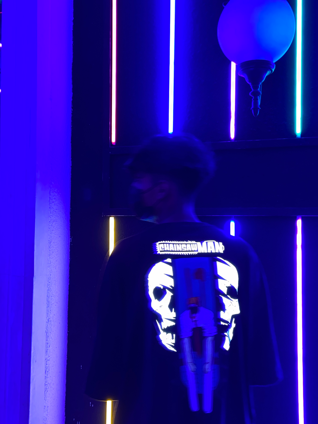 Chainsawman Oversize Reflective T-shirt