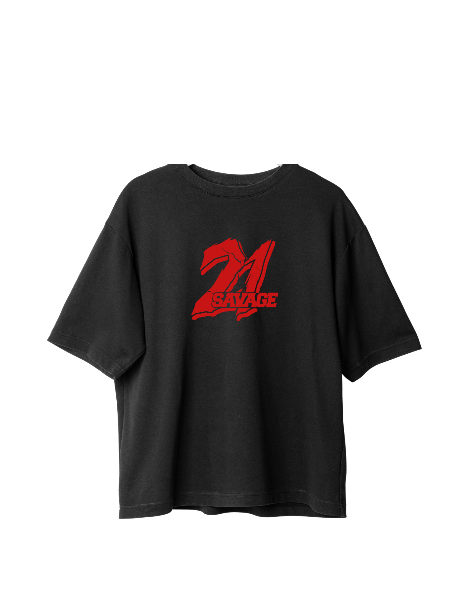 21 Savage Reflective Oversized Tee