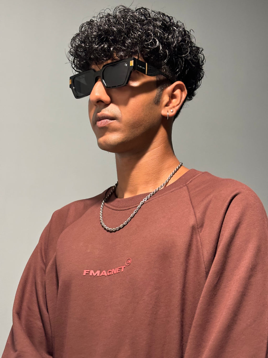 Rich Brown Essential Heavyweight Oversized T-Shirt