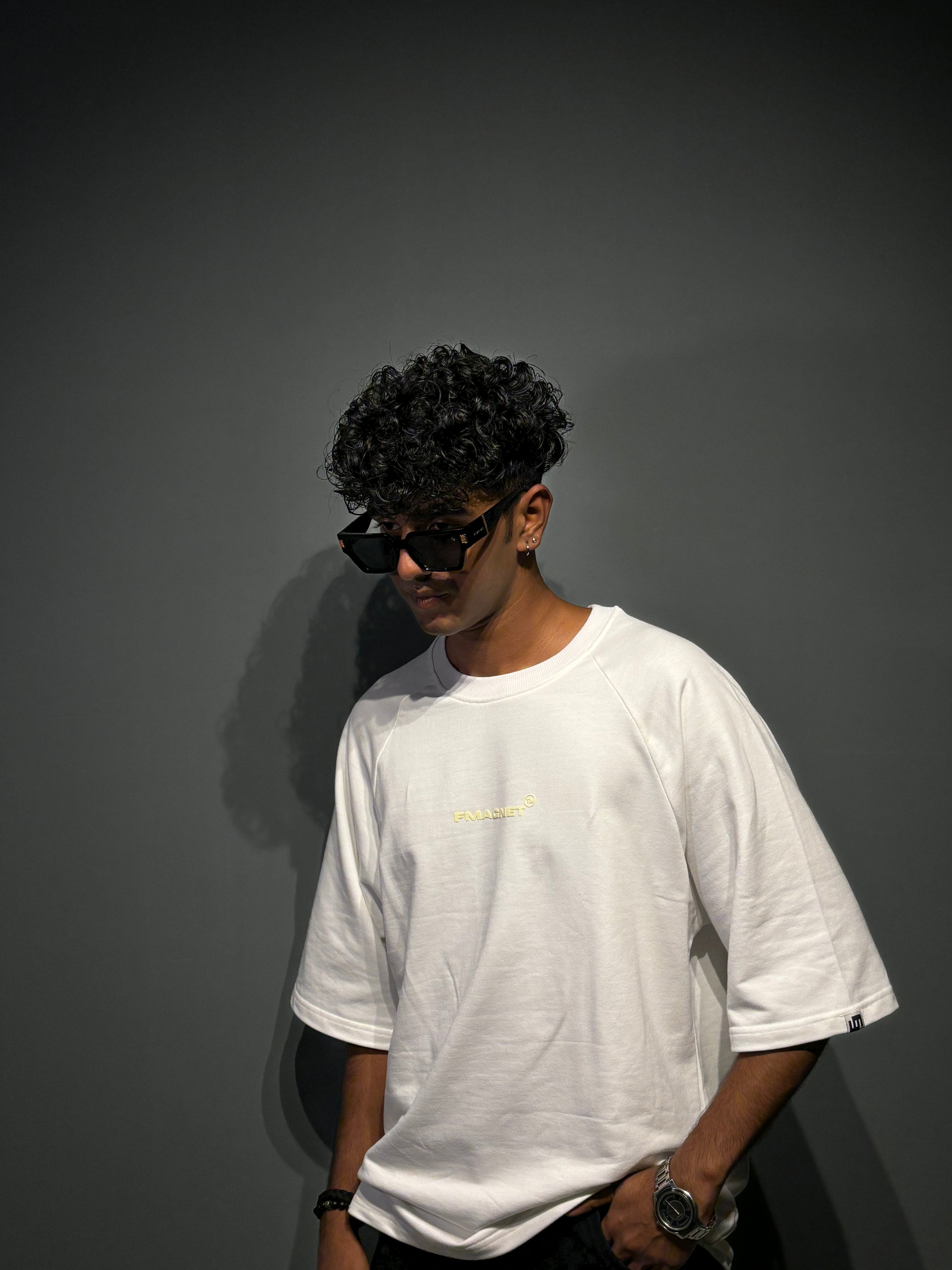 White Essential Heavyweight Oversized T-Shirt
