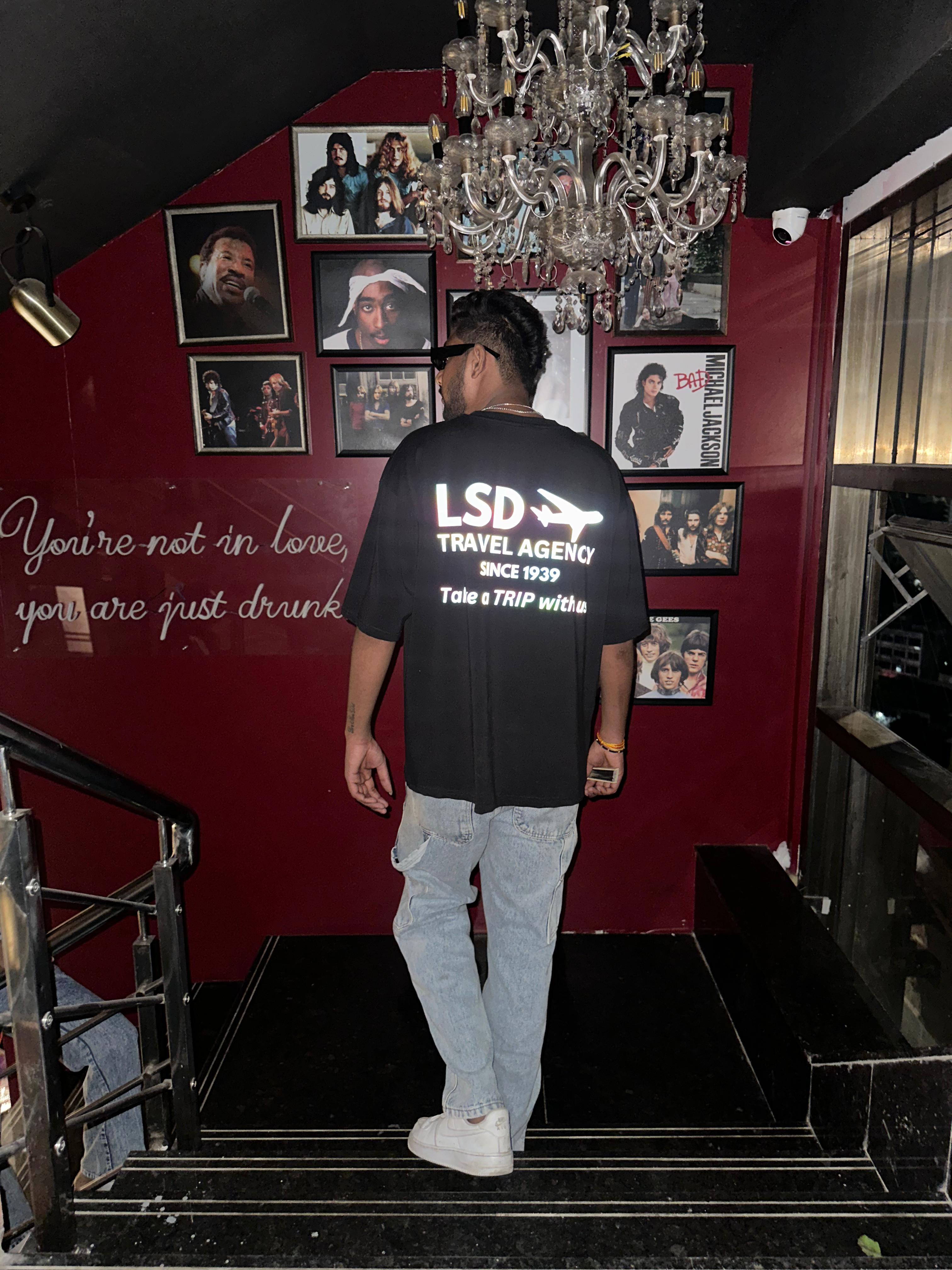 LSD Acid Trip Reflective T-shirt