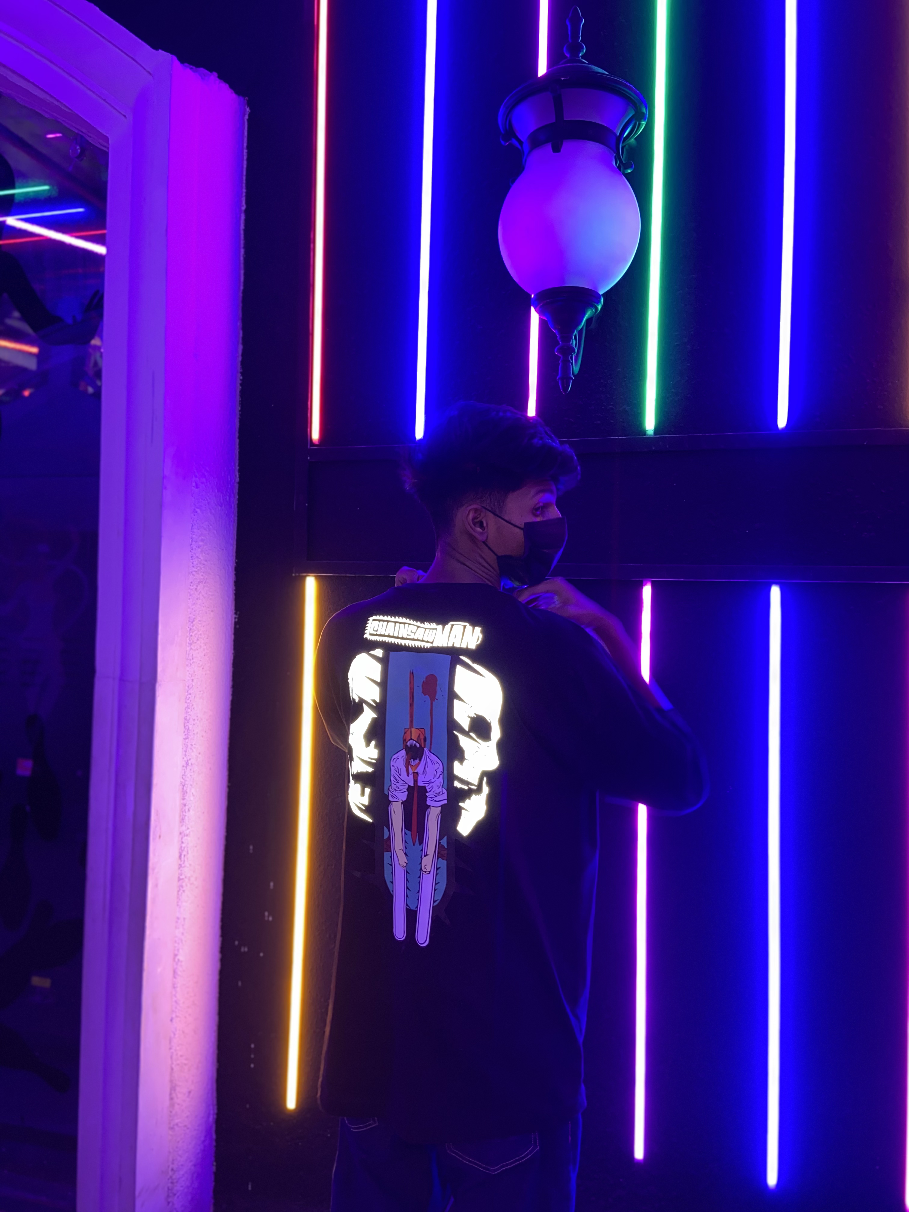 Chainsawman Oversize Reflective T-shirt