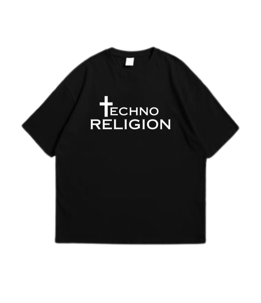 Techno Religion Oversize Tshirt