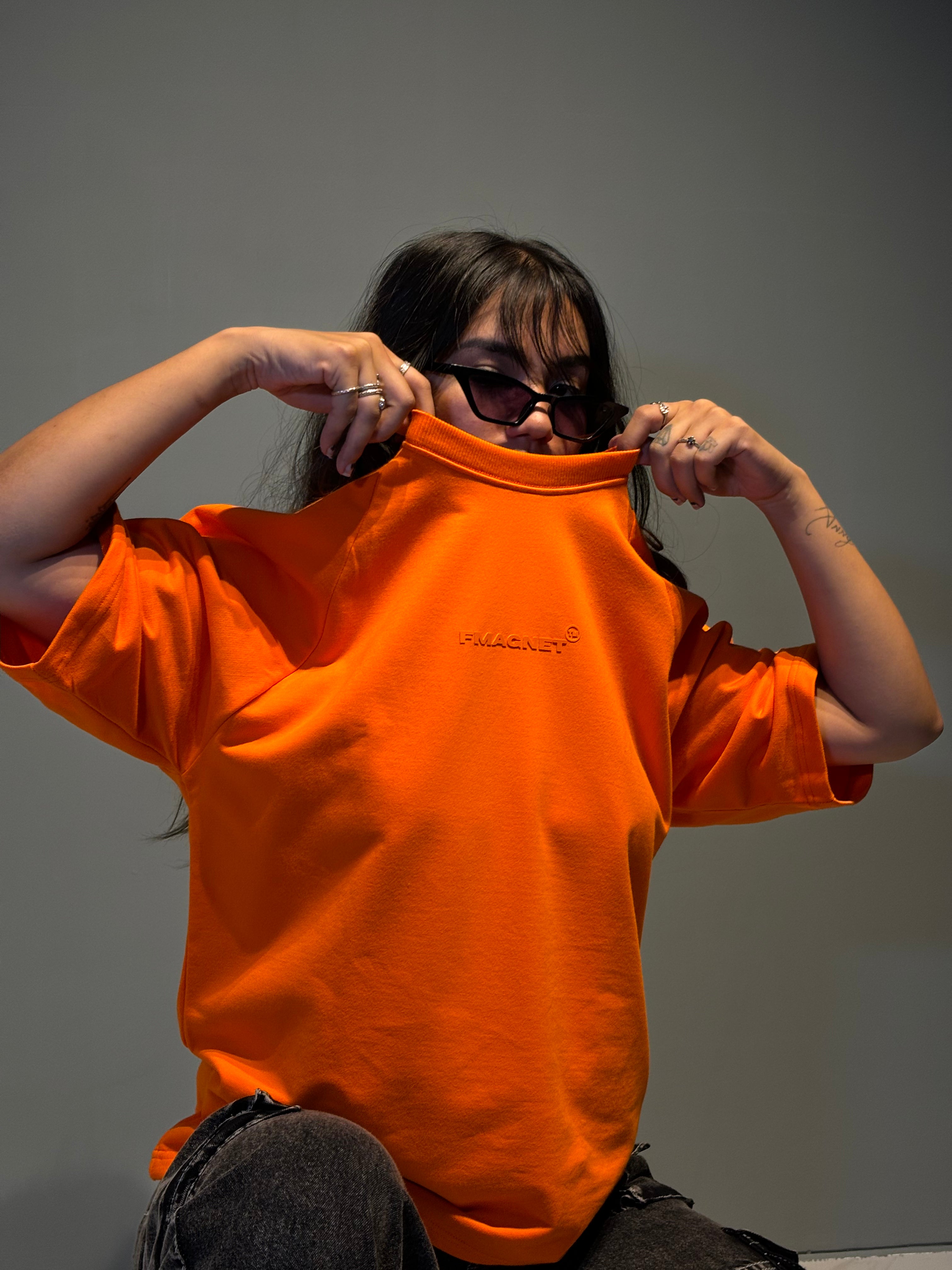 Saffron Essential Heavyweight Oversized T-Shirt