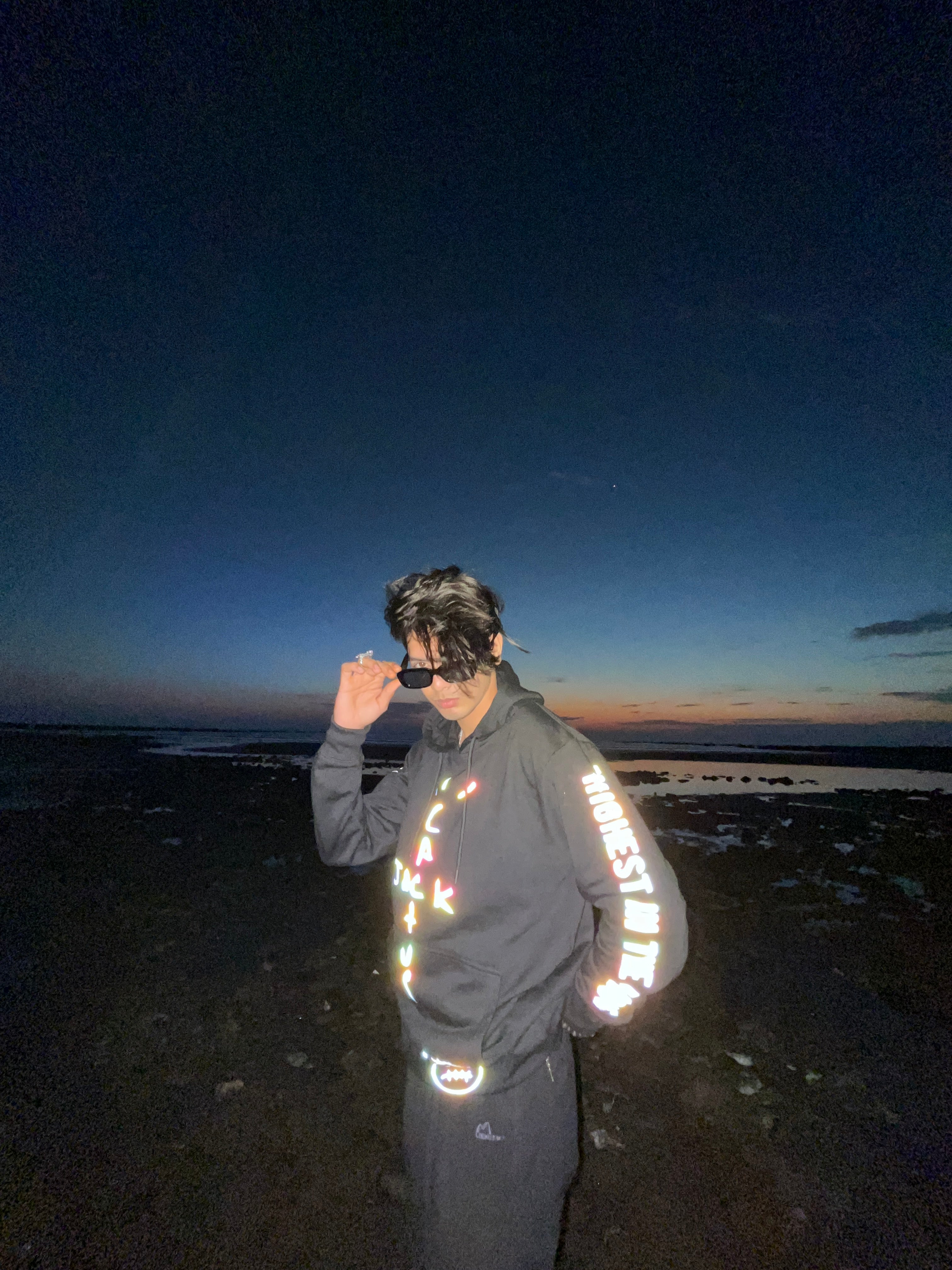 Travis Scott Cactus Jack Rainbow Reflective Hoodie