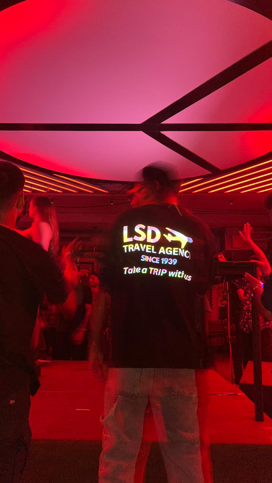 LSD Acid Trip Reflective T-shirt