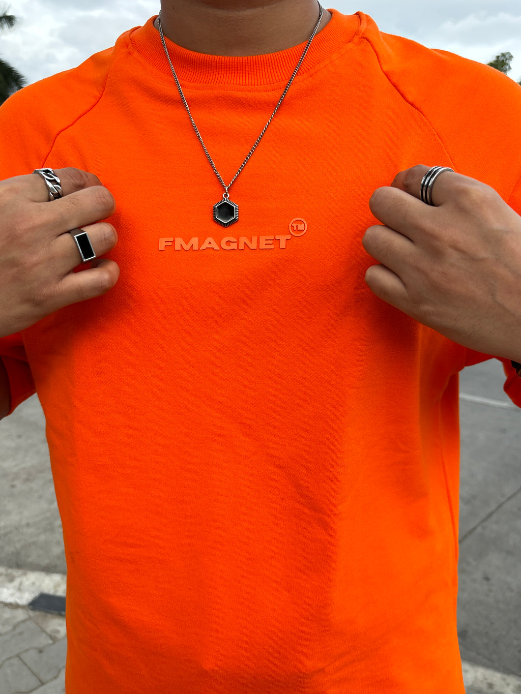 Saffron Essential Heavyweight Oversized T-Shirt