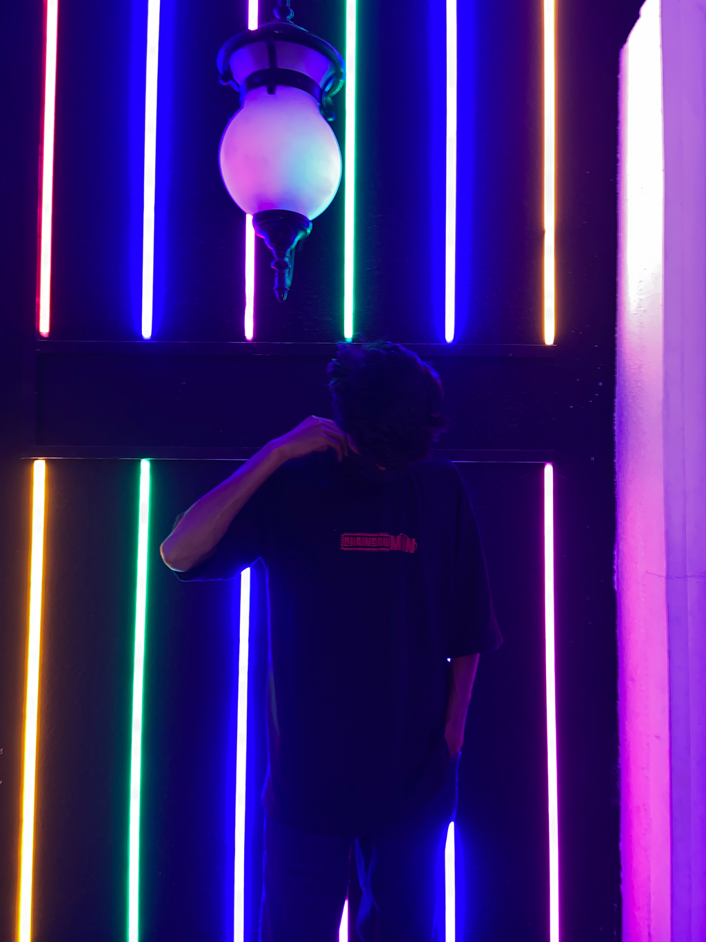 Chainsawman Oversize Reflective T-shirt