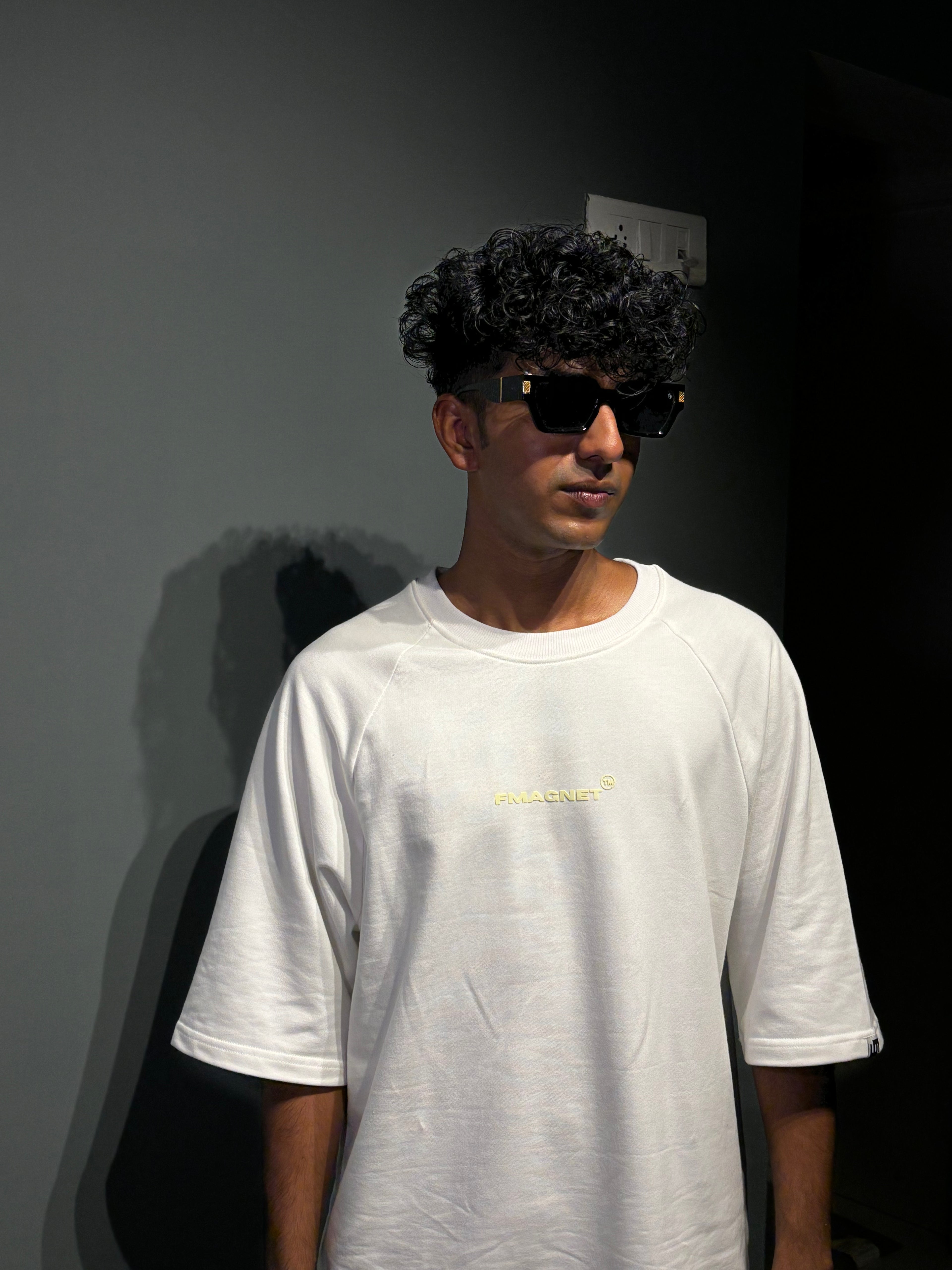 White Essential Heavyweight Oversized T-Shirt
