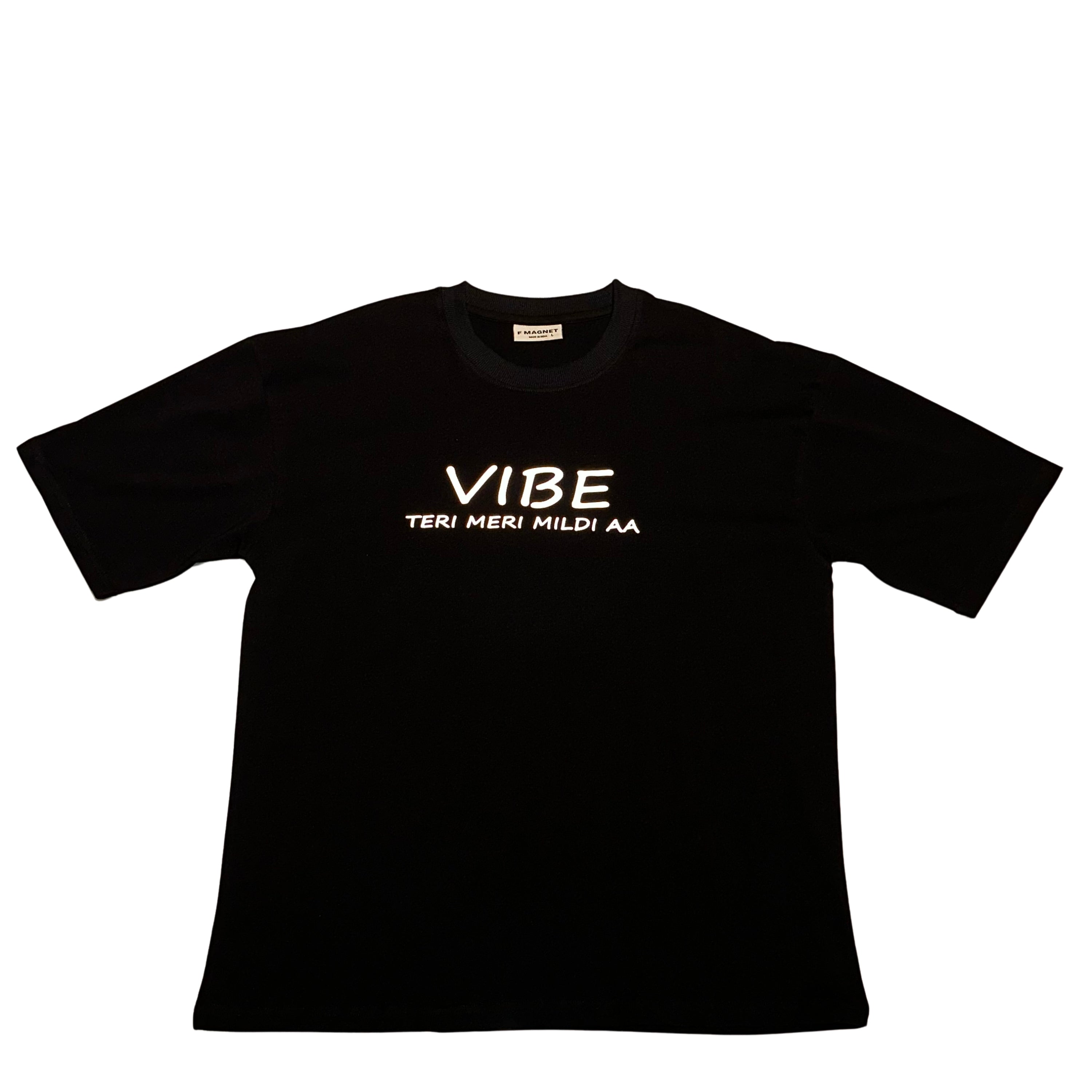 Diljit Dosanjh Vibe Oversize Reflective T-shirt