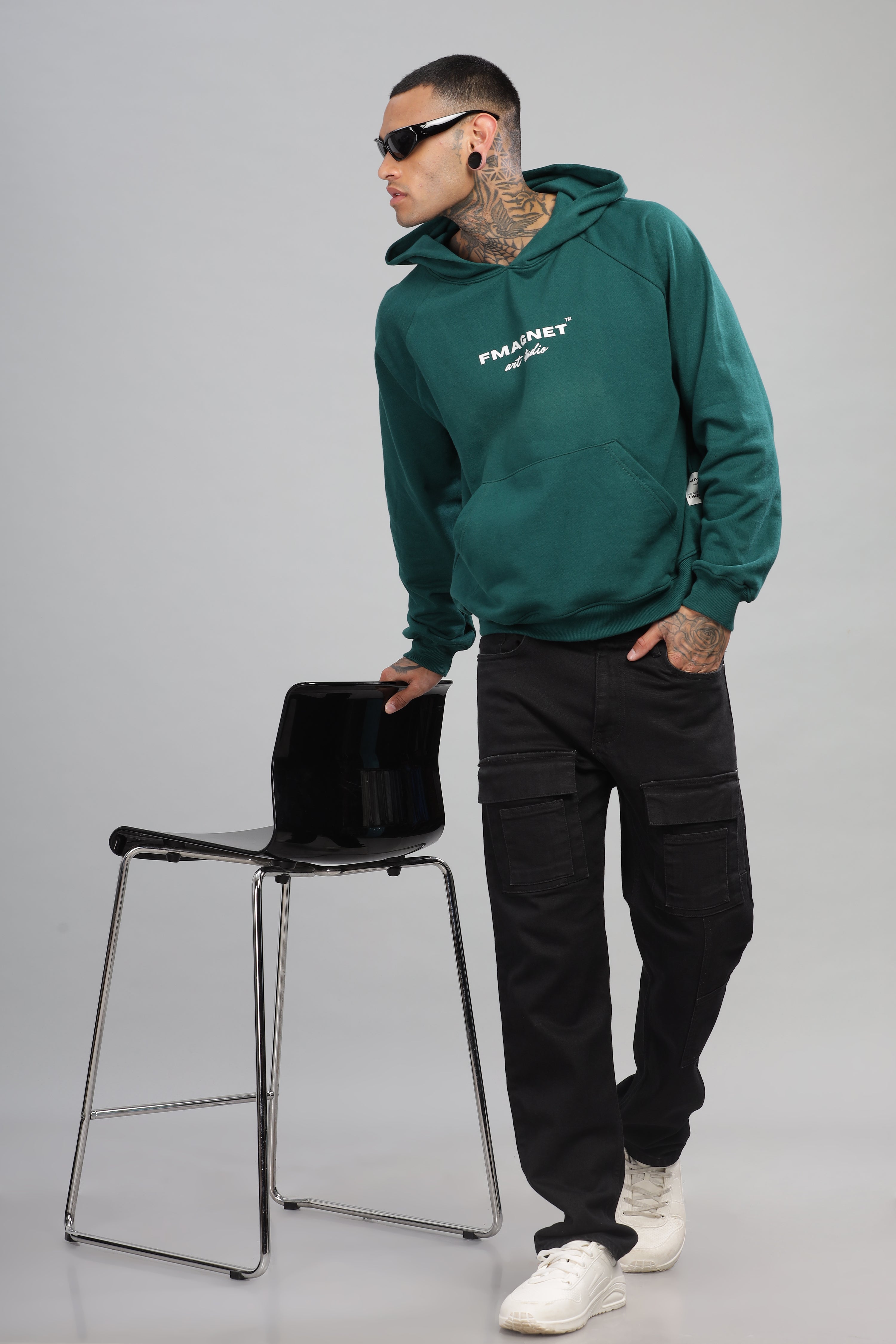 Emerald Green Heavyweight Unisex Hoodie