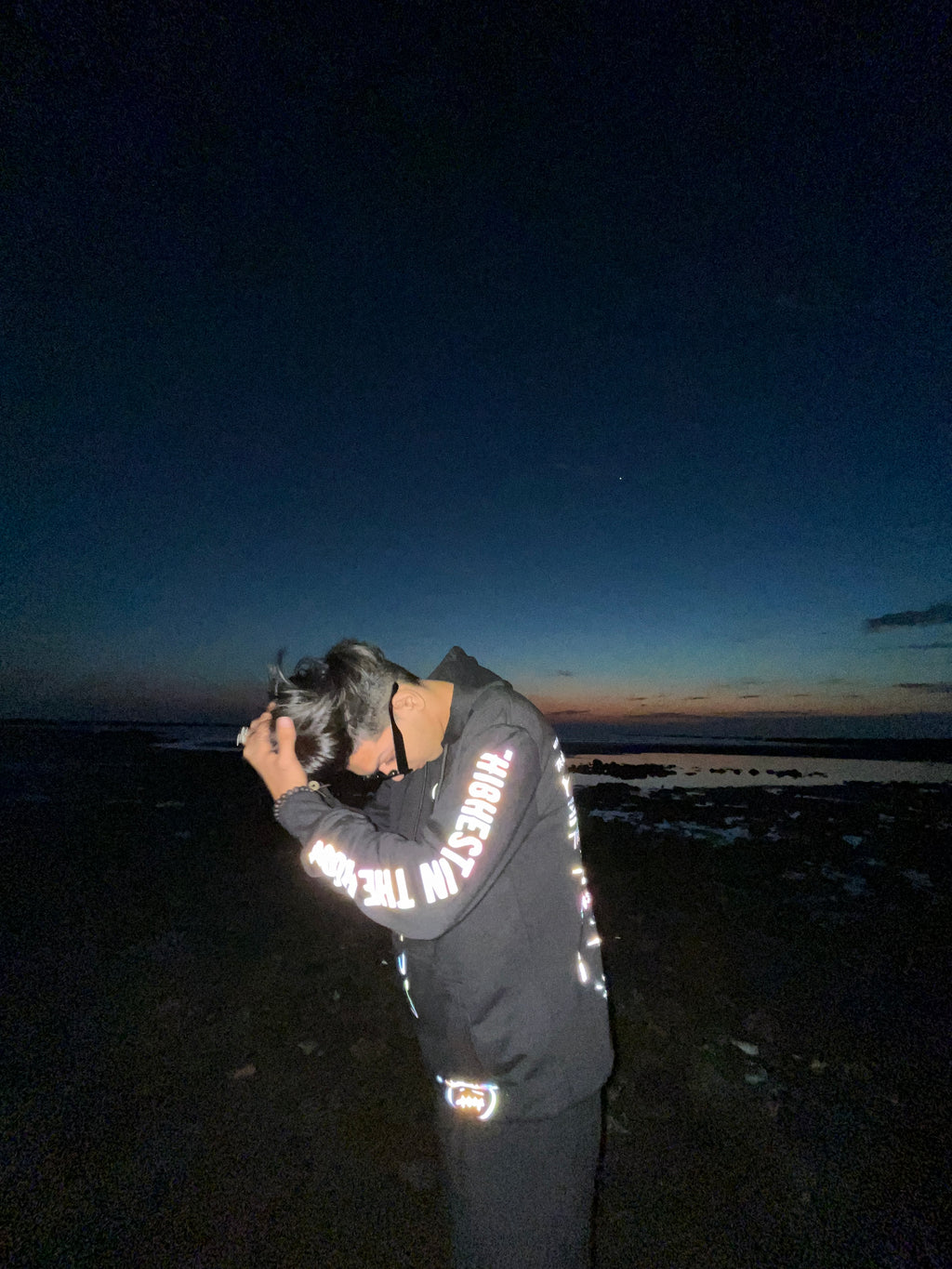 Travis Scott Cactus Jack Rainbow Reflective Hoodie
