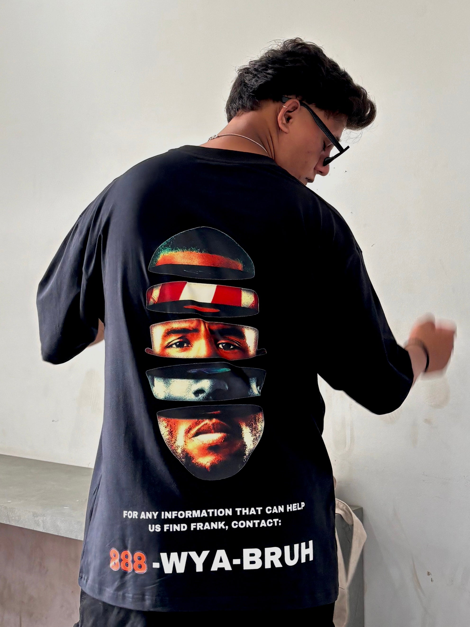 Frank Ocean Missing Oversize T-shirt