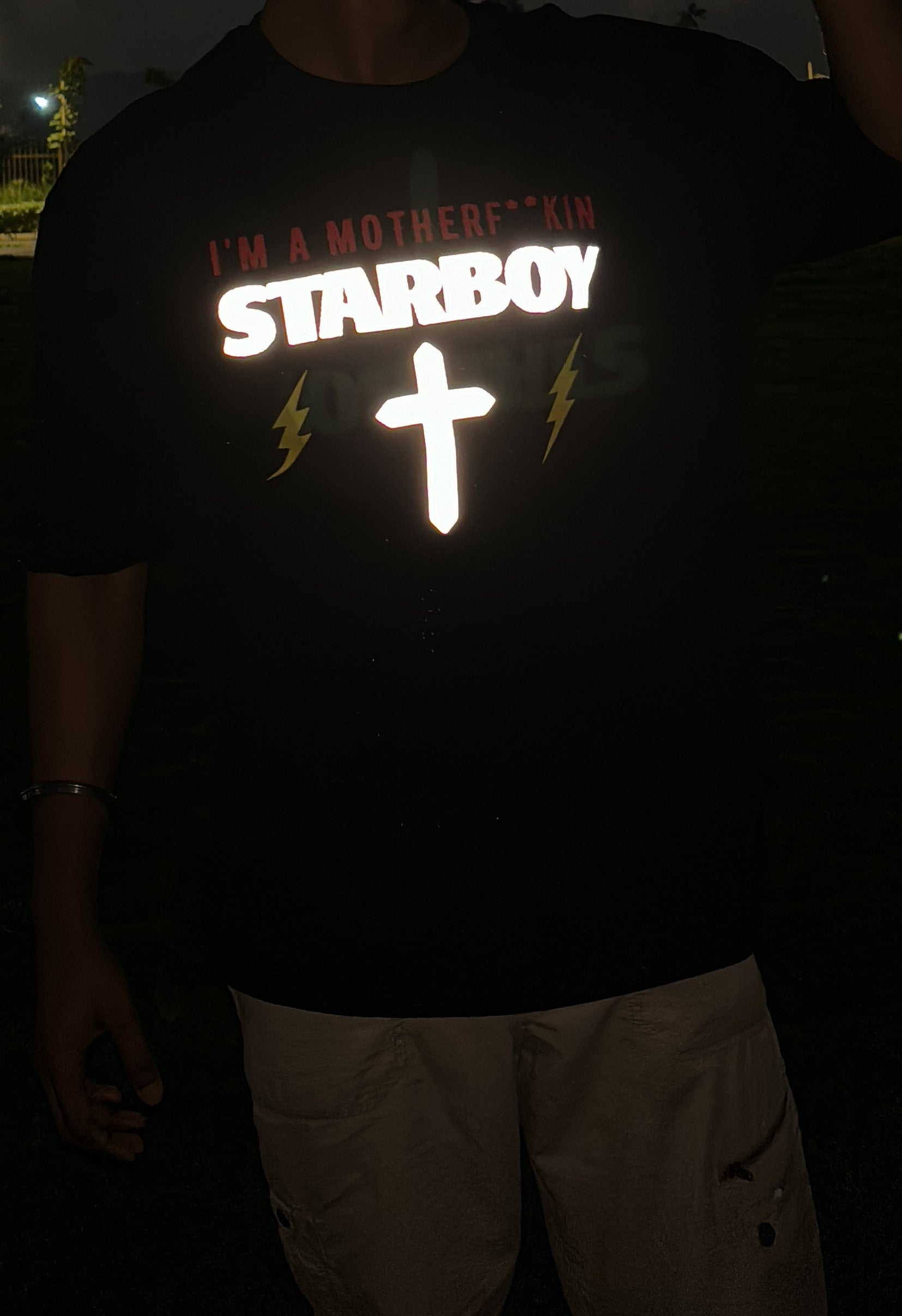 The Weeknd Starboy Reflective T-Shirt