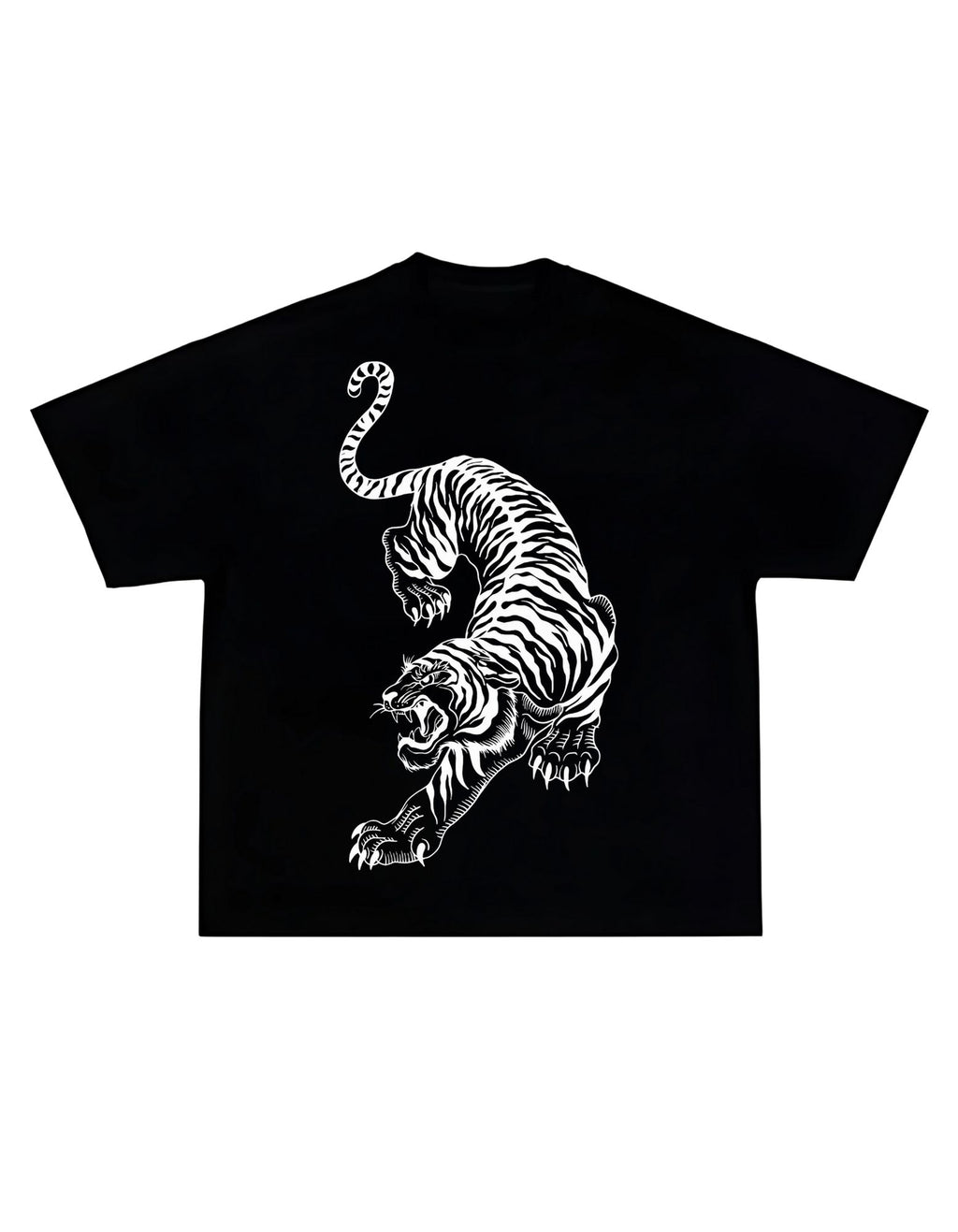 Fearless Tiger Oversized Tshirt