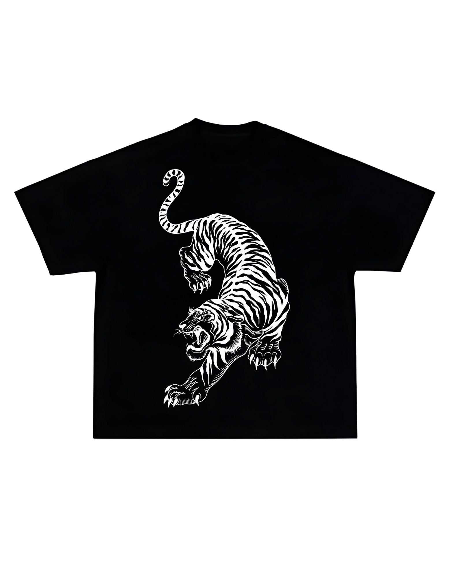 Fearless Tiger Oversized Tshirt