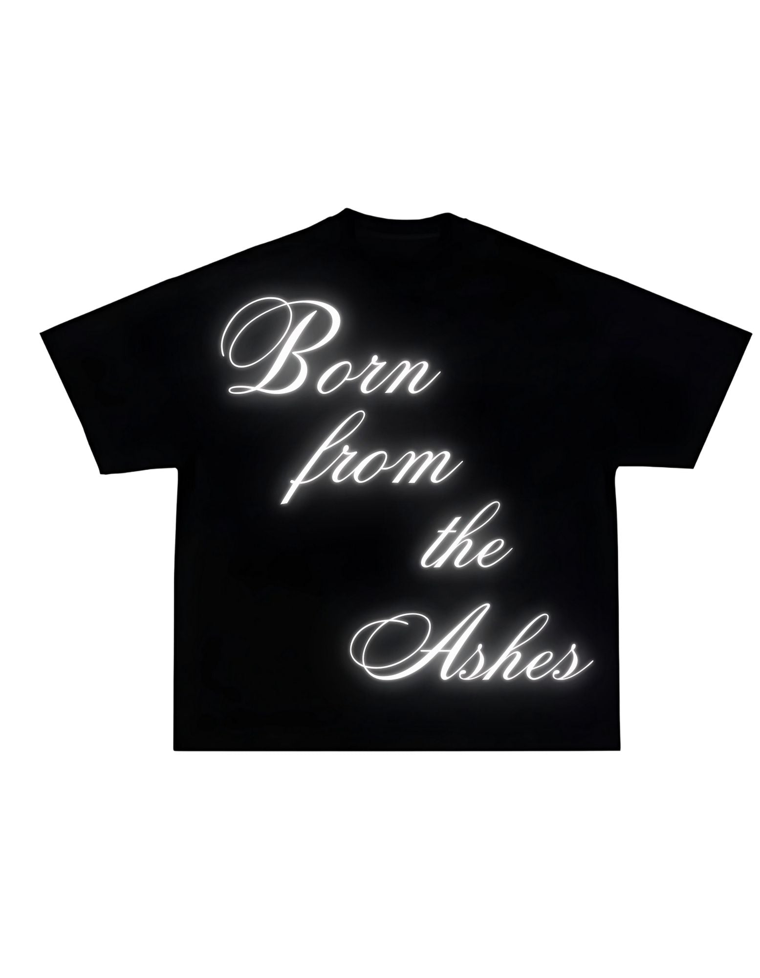 Phoenix Reflective Oversized tee
