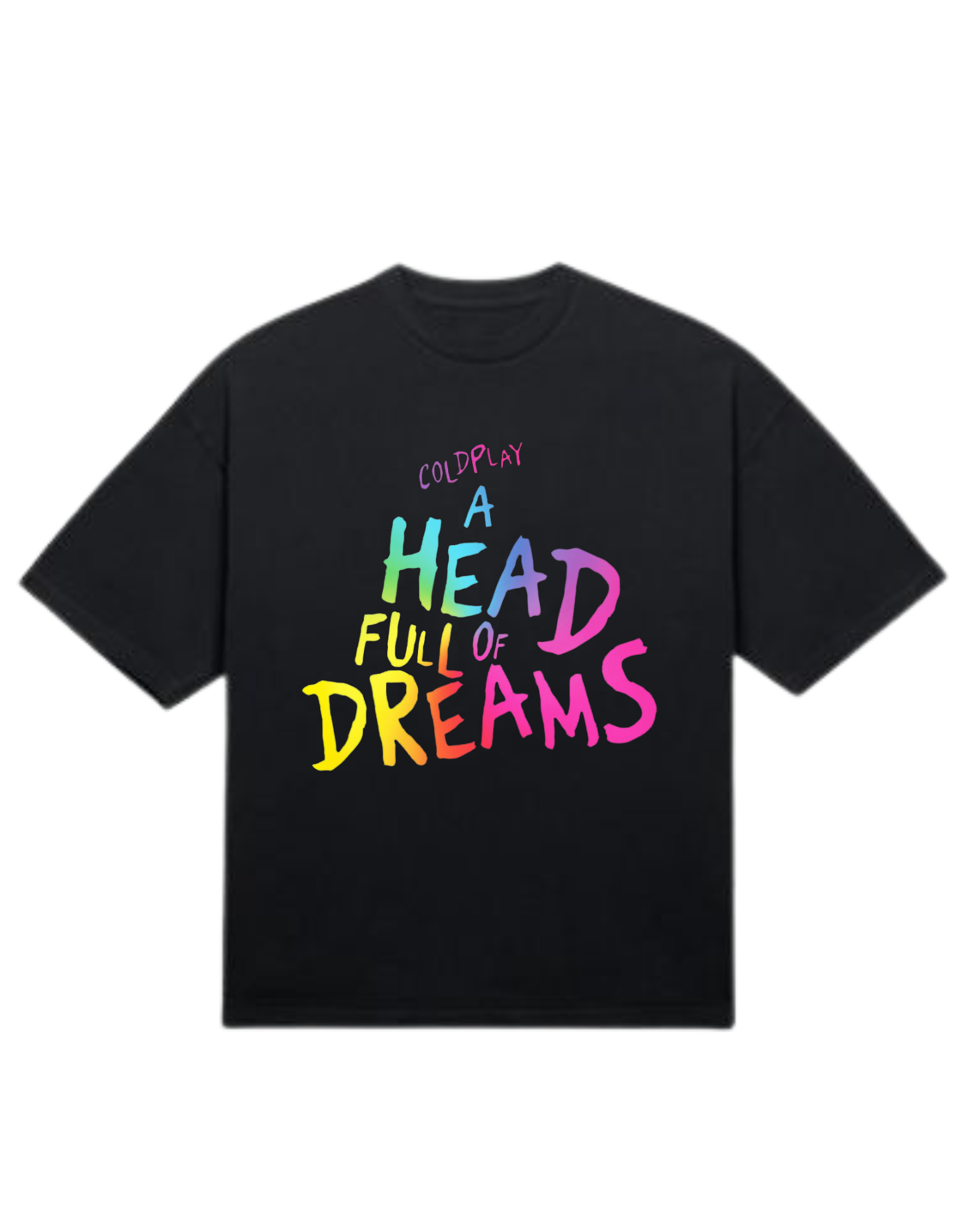 Coldplay "A Head Full Of Dreams" Reflective T-shirt