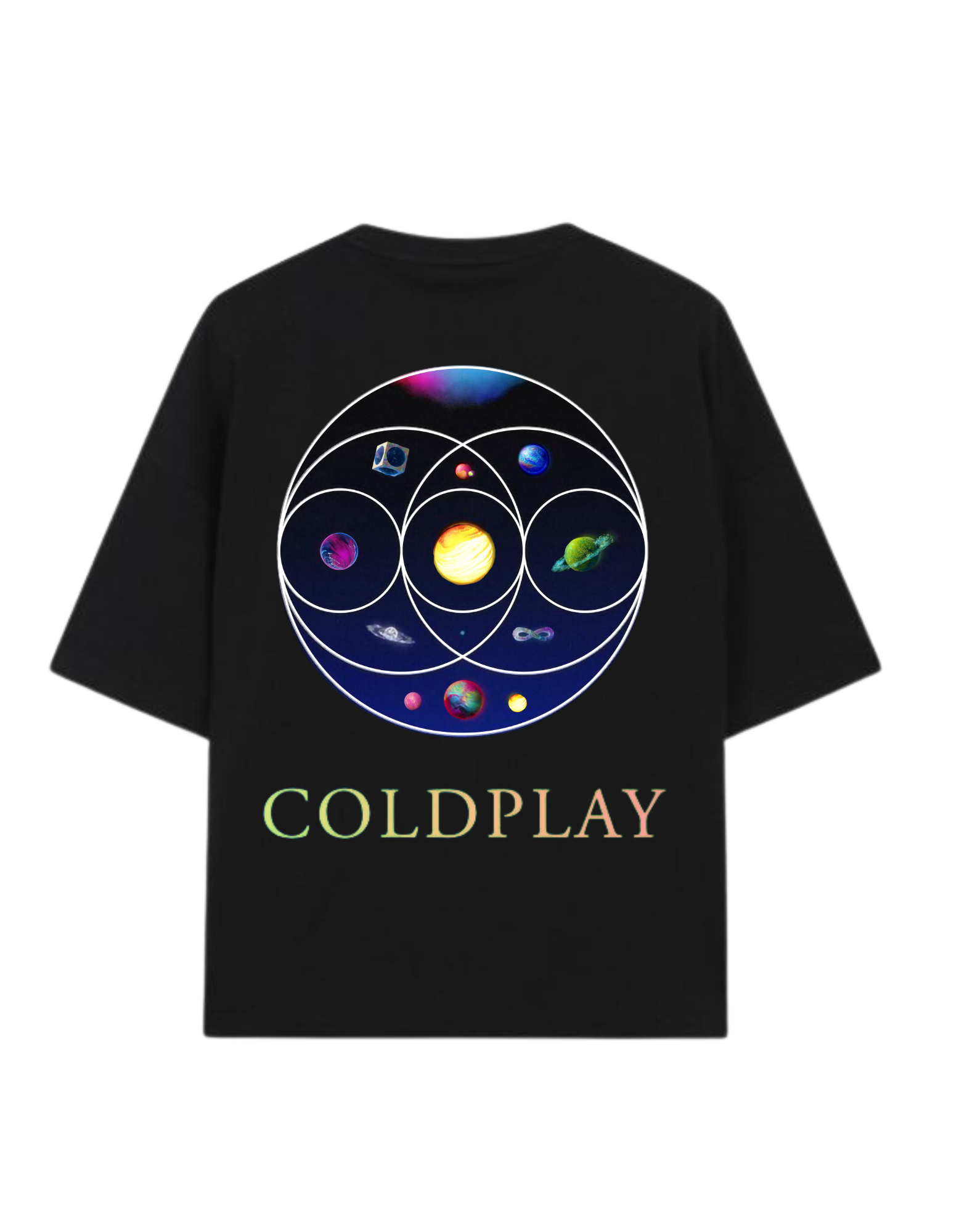 Coldplay 'Music Of The Spheres' Reflective T-shirt