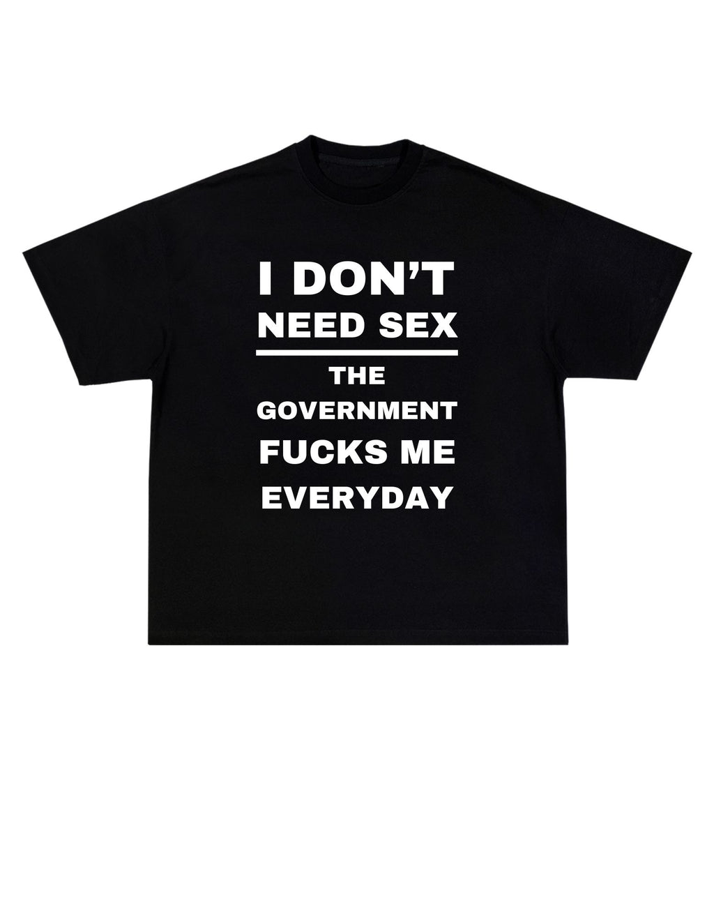 I Don't Oversized Tshirt