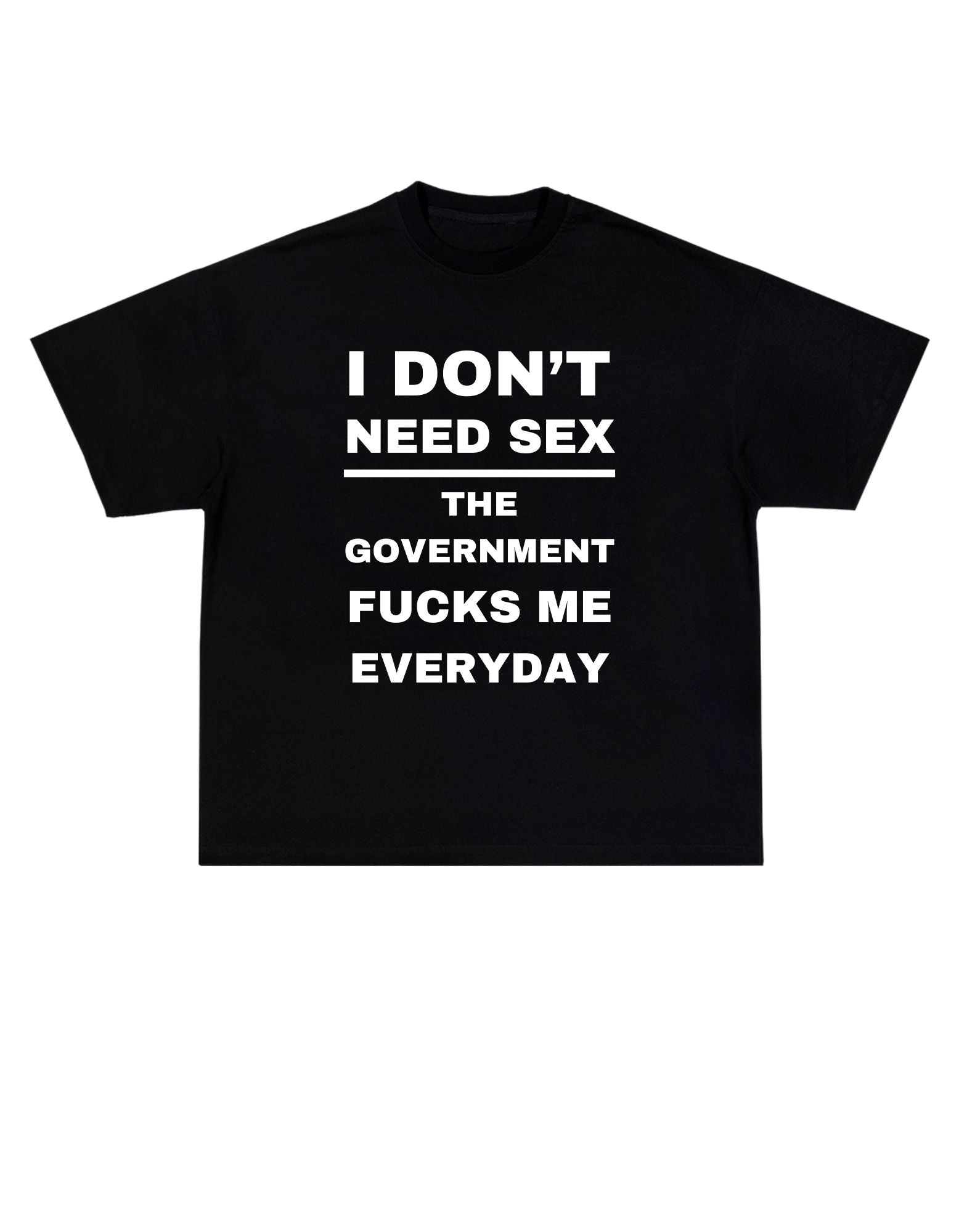 I Don't Oversized Tshirt