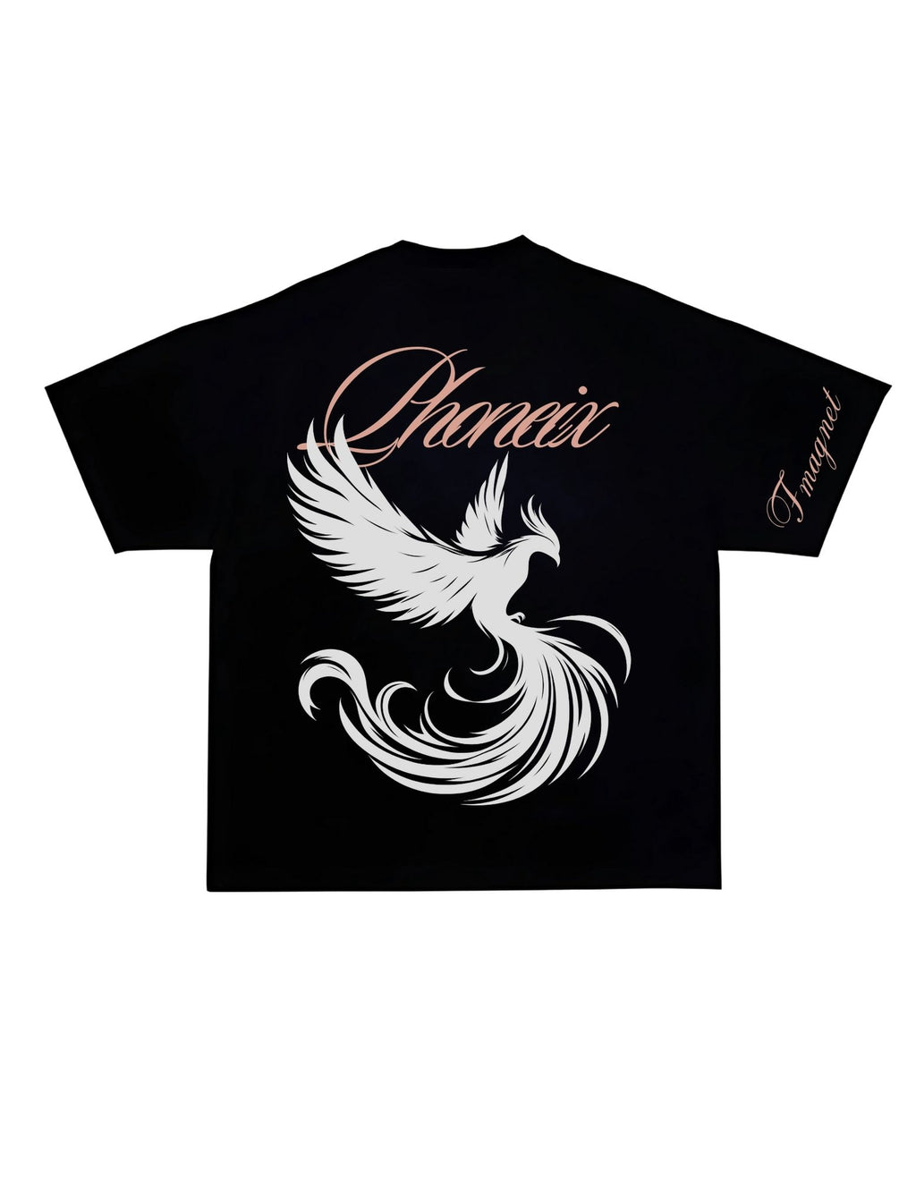 Phoenix Reflective Oversized tee