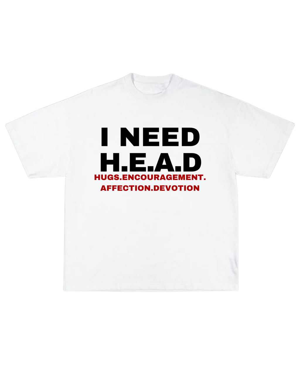 NEED H.E.A.D Oversized Tshirt