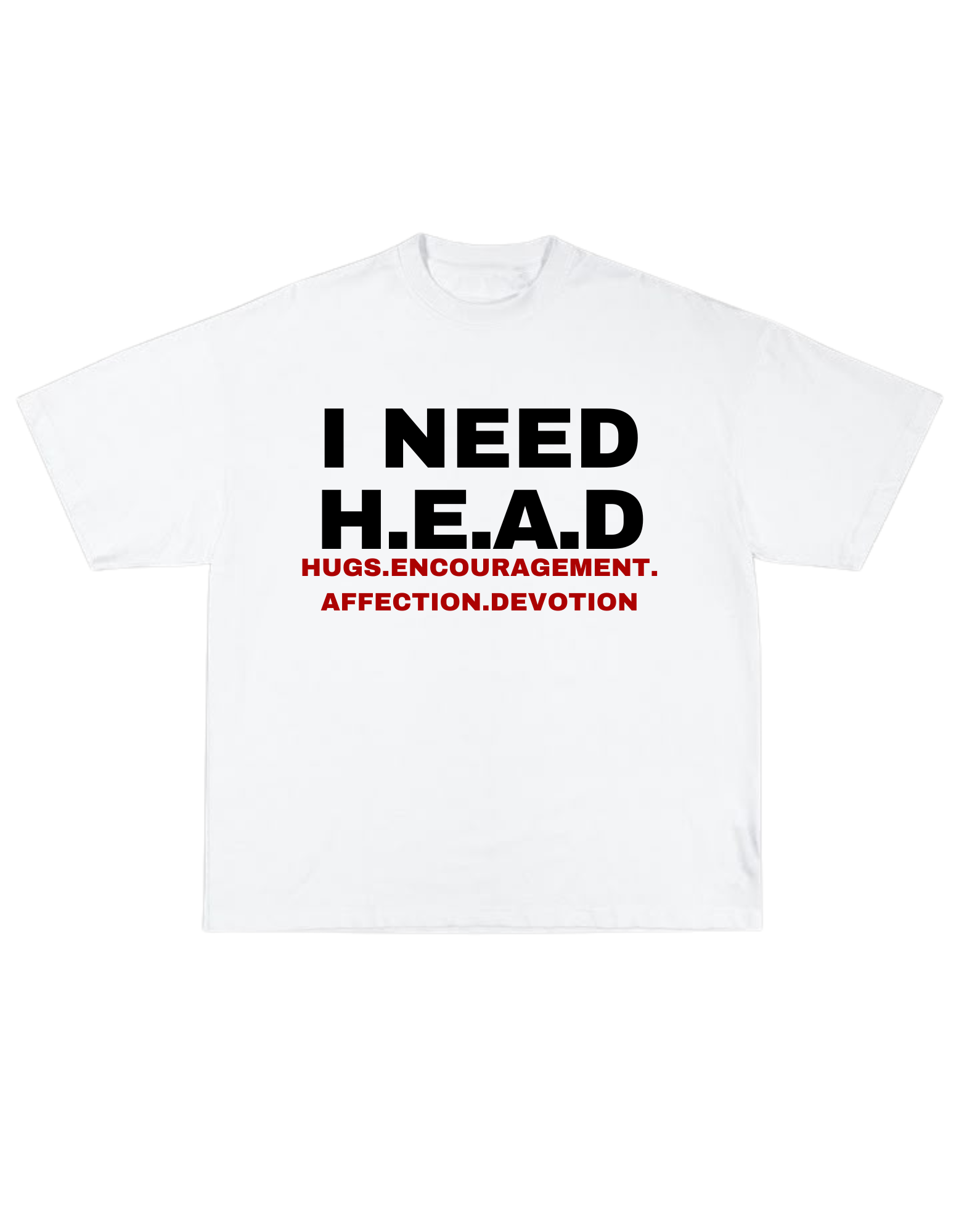NEED H.E.A.D Oversized Tshirt