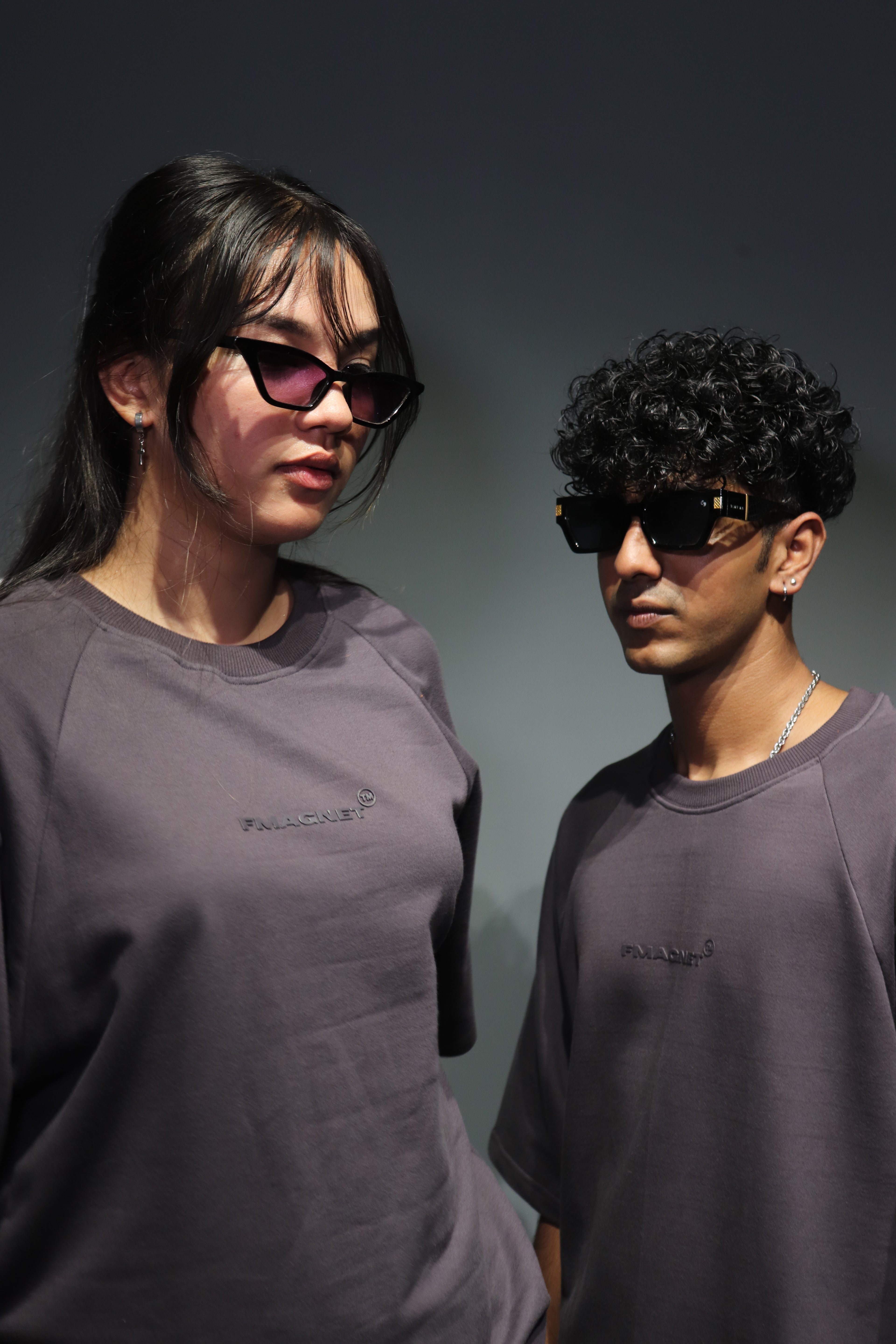 Space Grey Essential Heavyweight Oversized T-Shirt