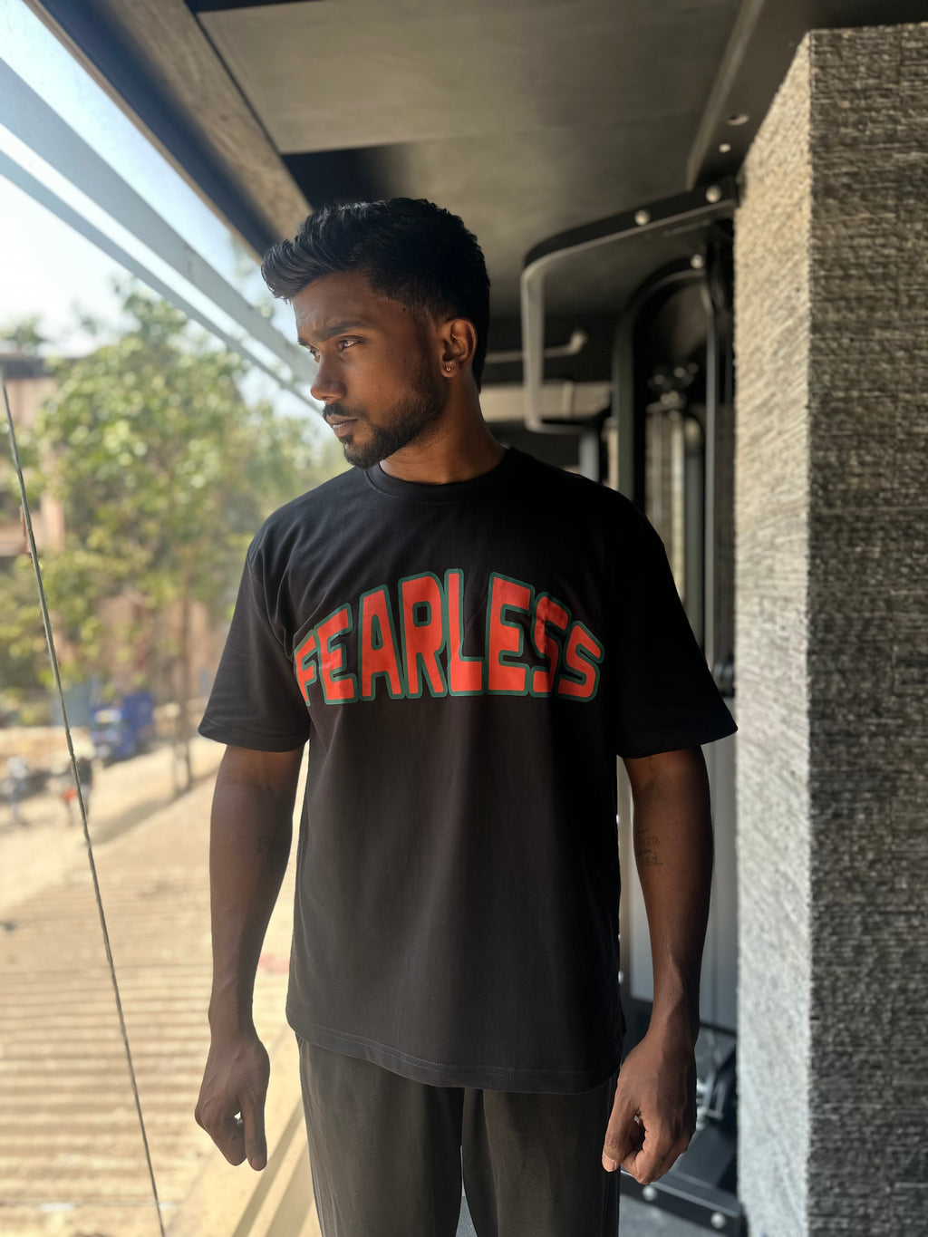 Fearless Tiger Oversized Tshirt