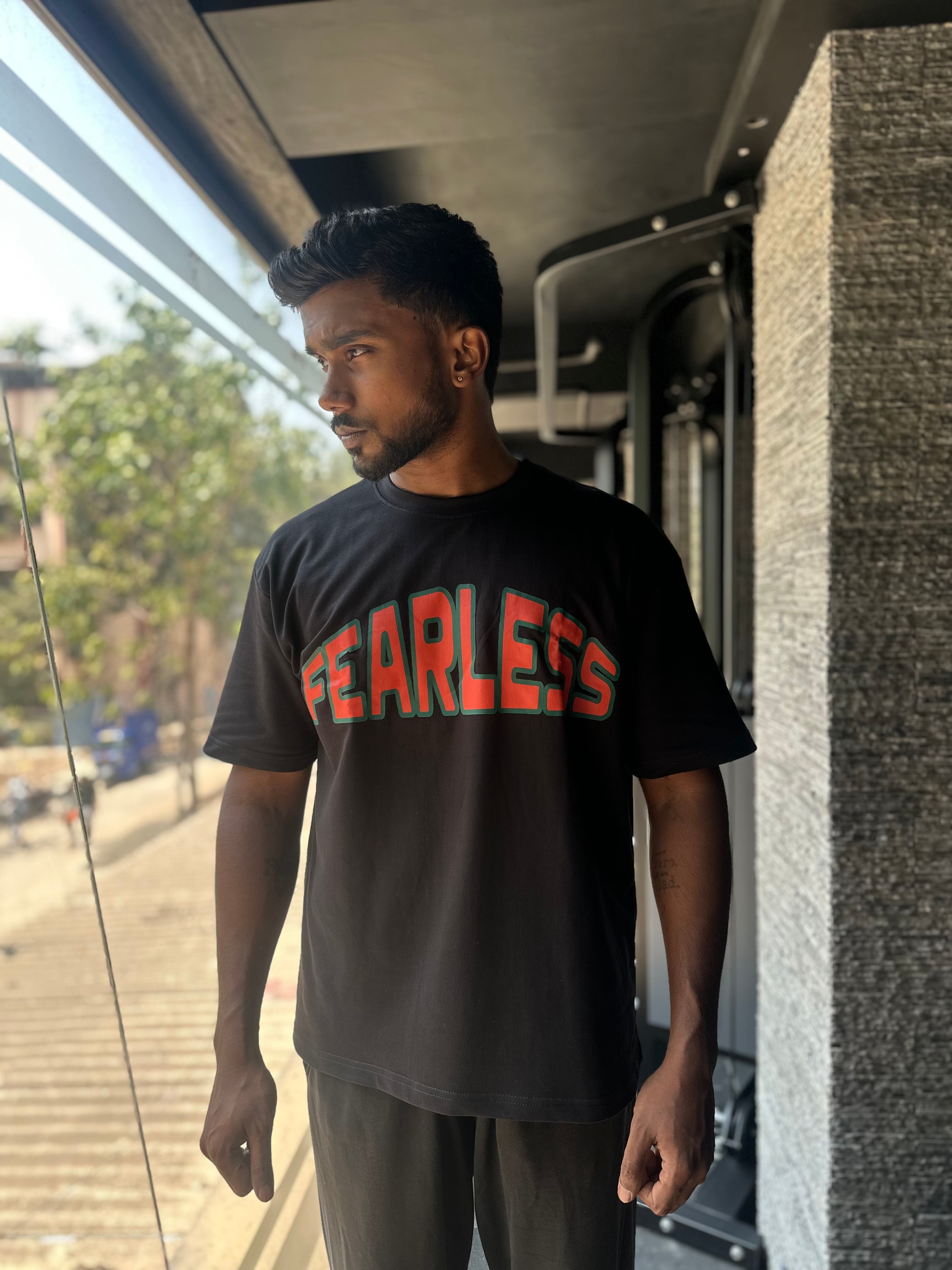 Fearless Tiger Oversized Tshirt
