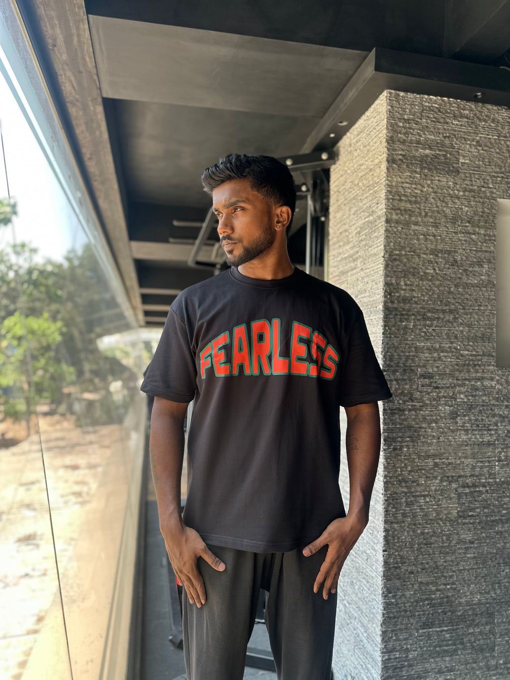 Fearless Tiger Oversized Tshirt