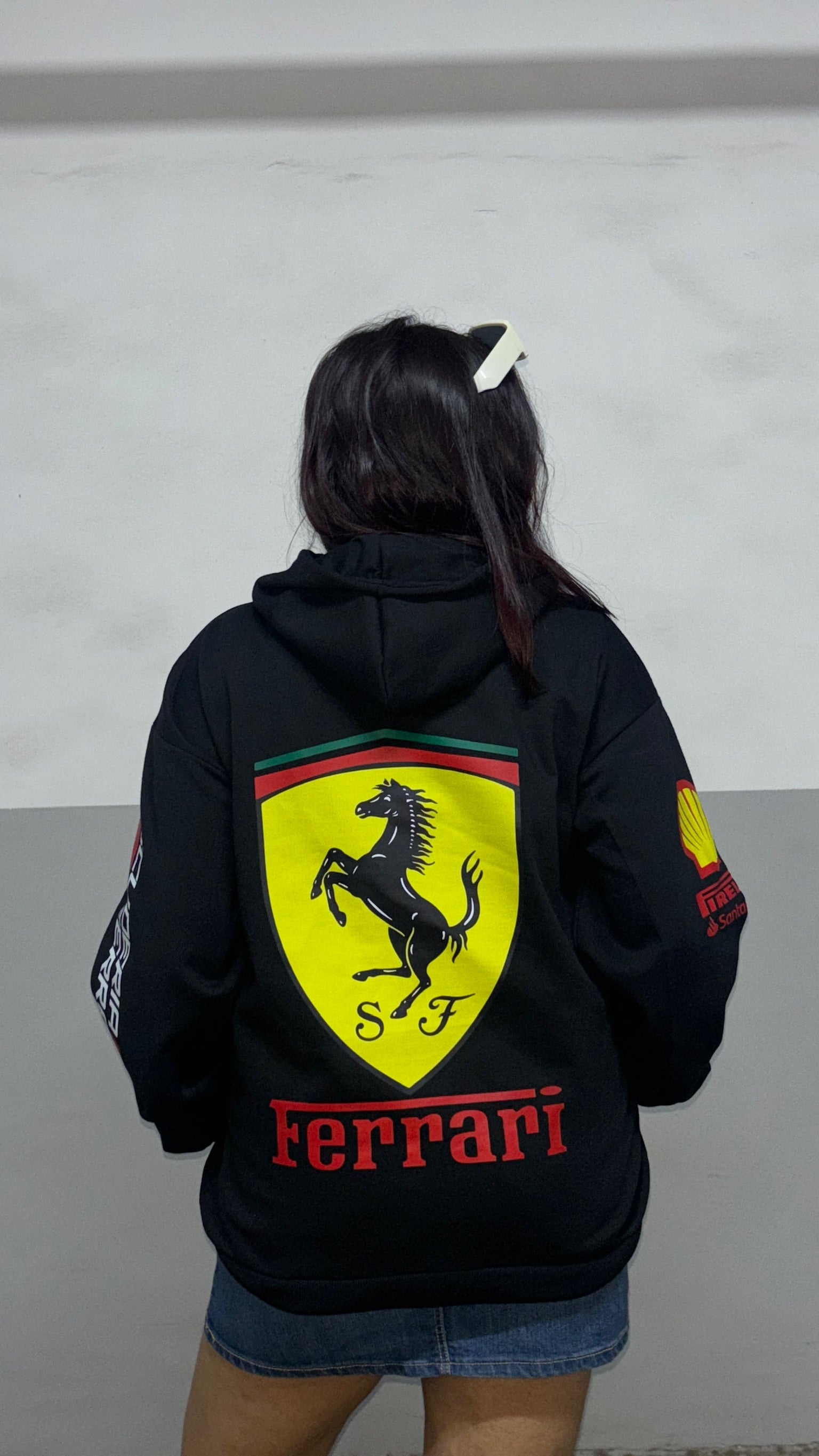 Scuderia Ferrari Unisex Oversize Hoodie