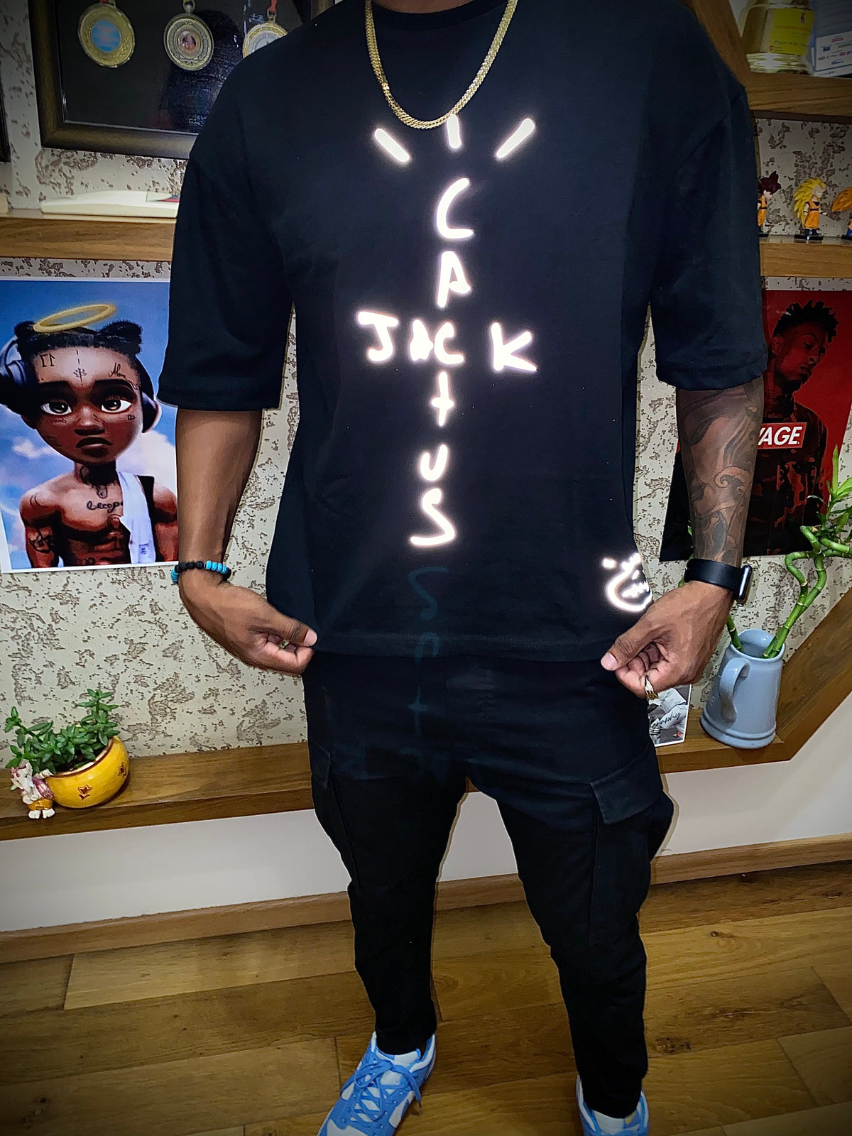 Travis Scott Cactus Jack Oversize Tshirt  F Magnet