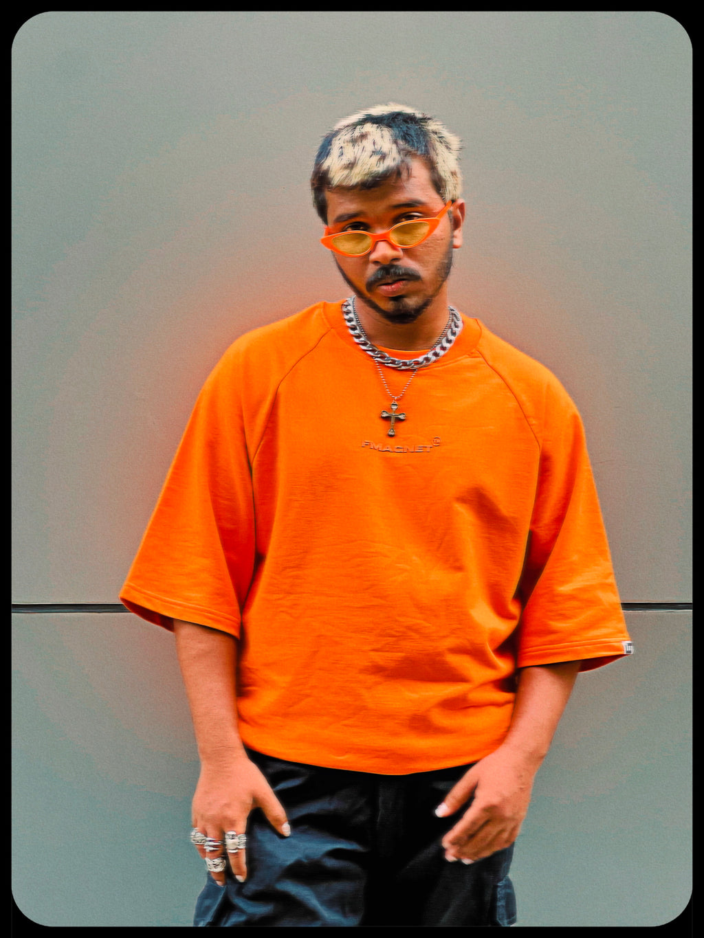 Saffron Essential Heavyweight Oversized T-Shirt